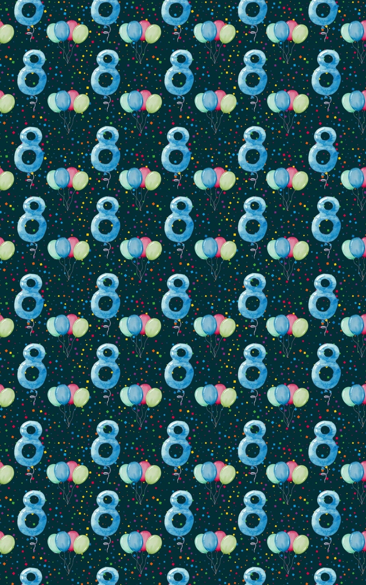 Party at Eight - London Penny Gift Wrap