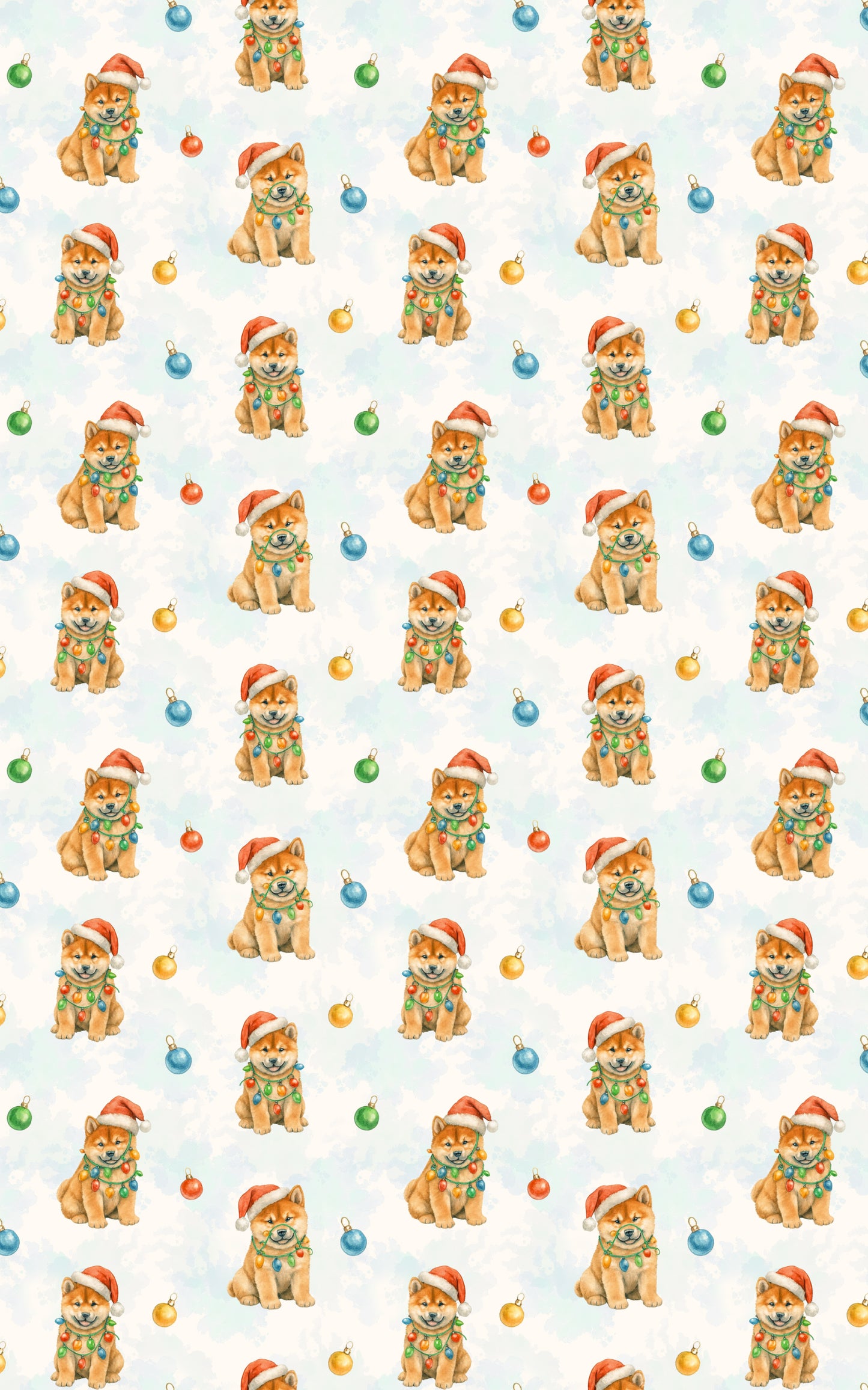 Holly Jolly Shiba