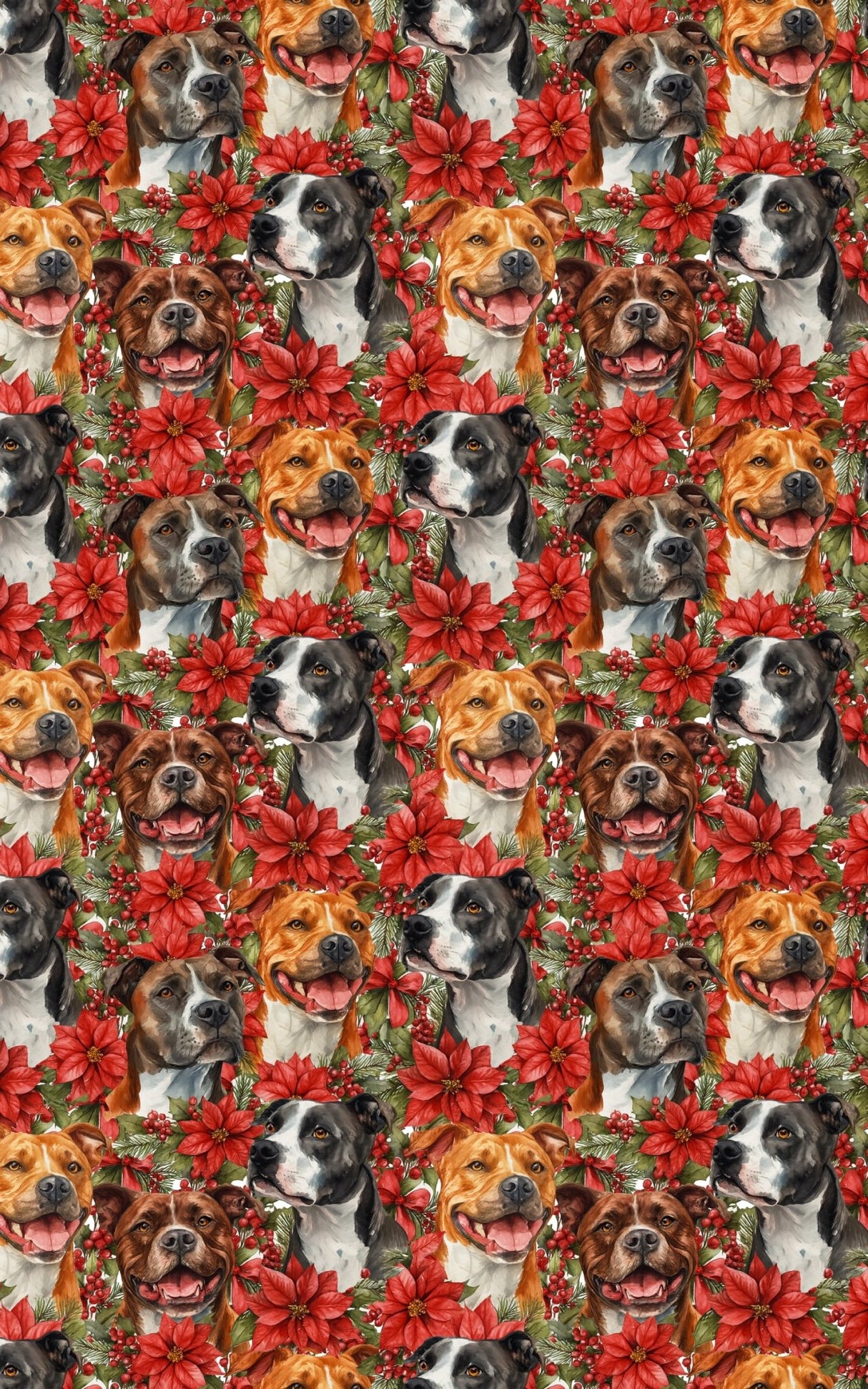 AmStaff Winter Wonder - London Penny Gift Wrap
