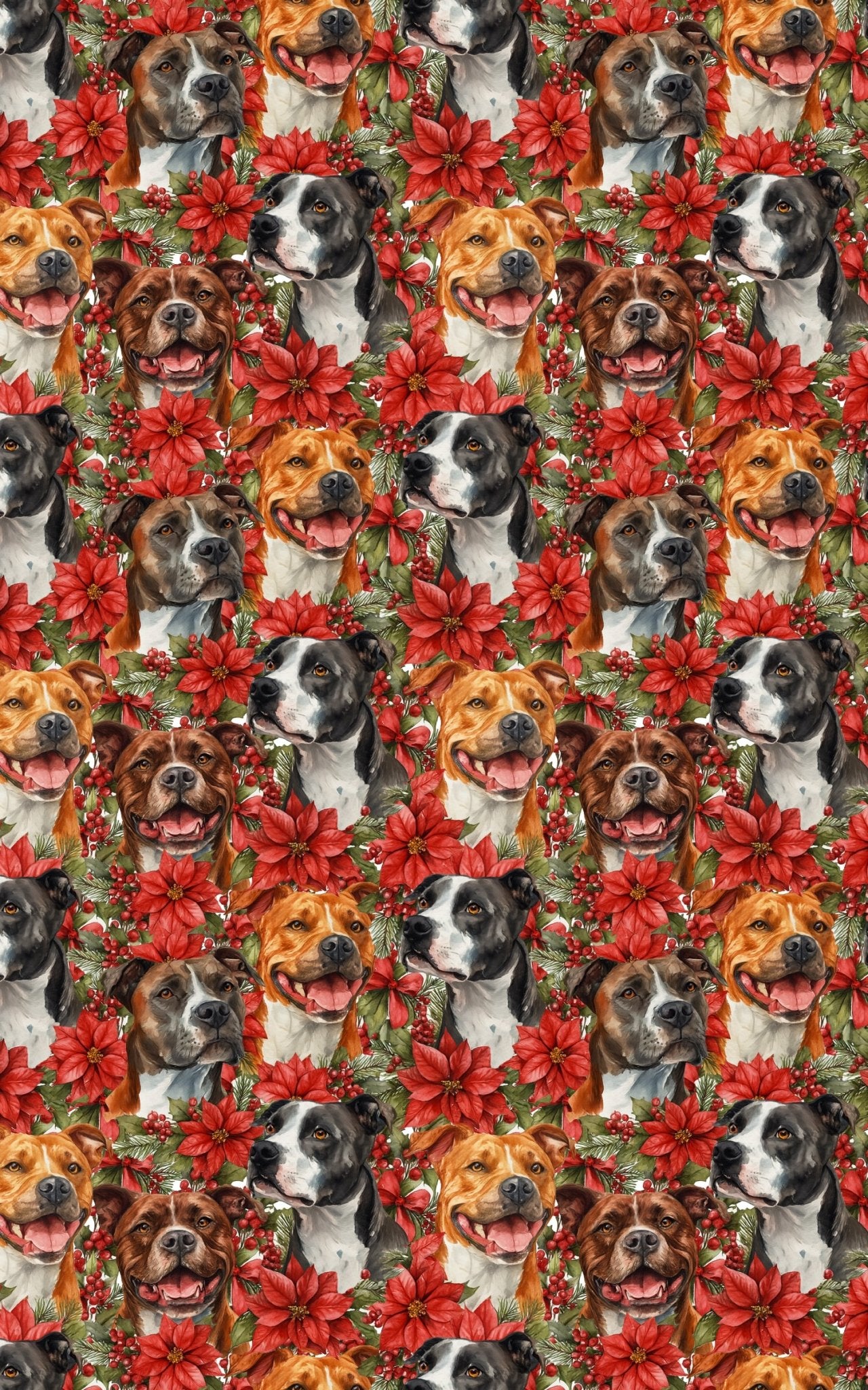 AmStaff Winter Wonder - London Penny Gift Wrap