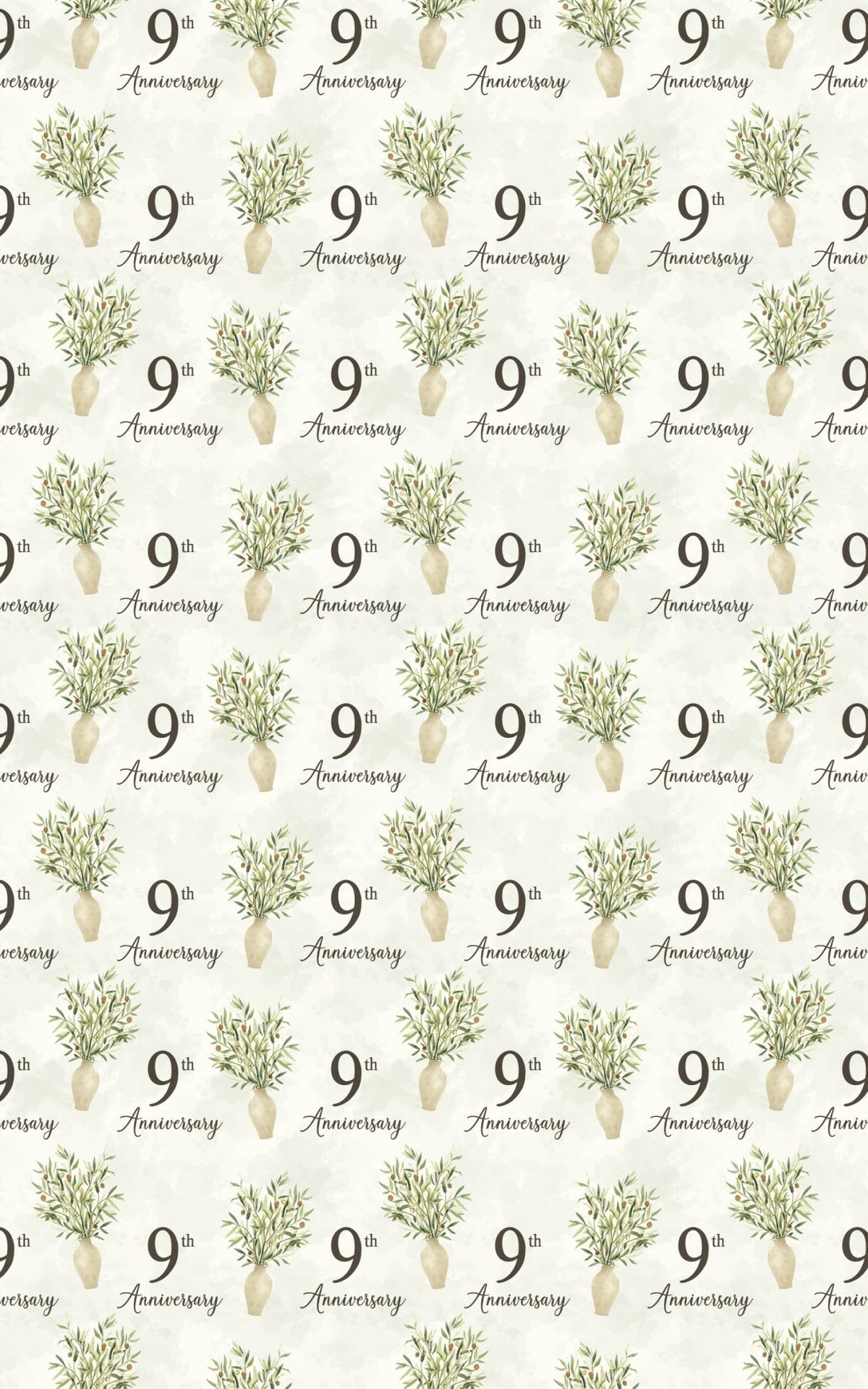 Nine Years of Grace - London Penny Gift Wrap