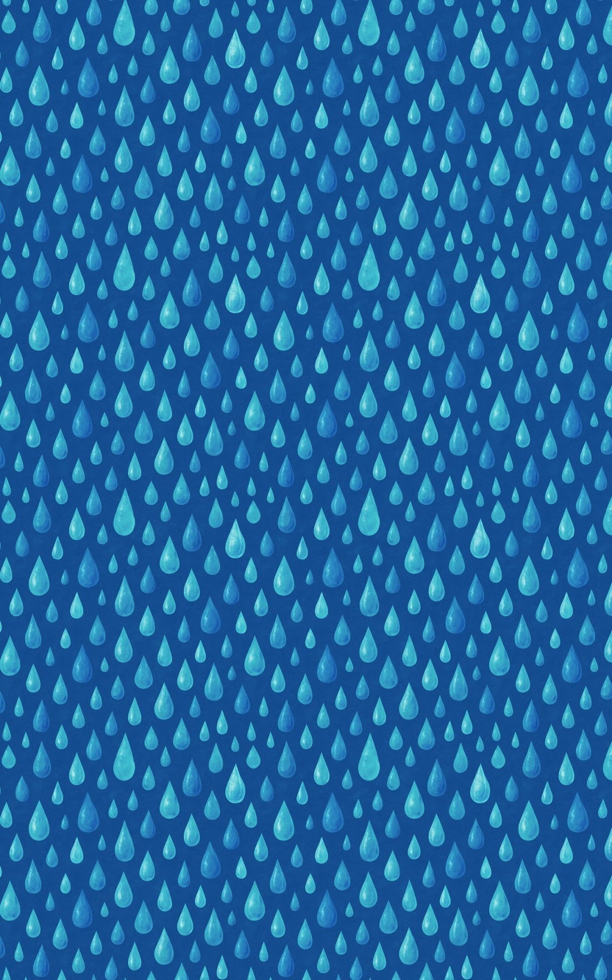 April Showers Raindrops - London Penny Gift Wrap