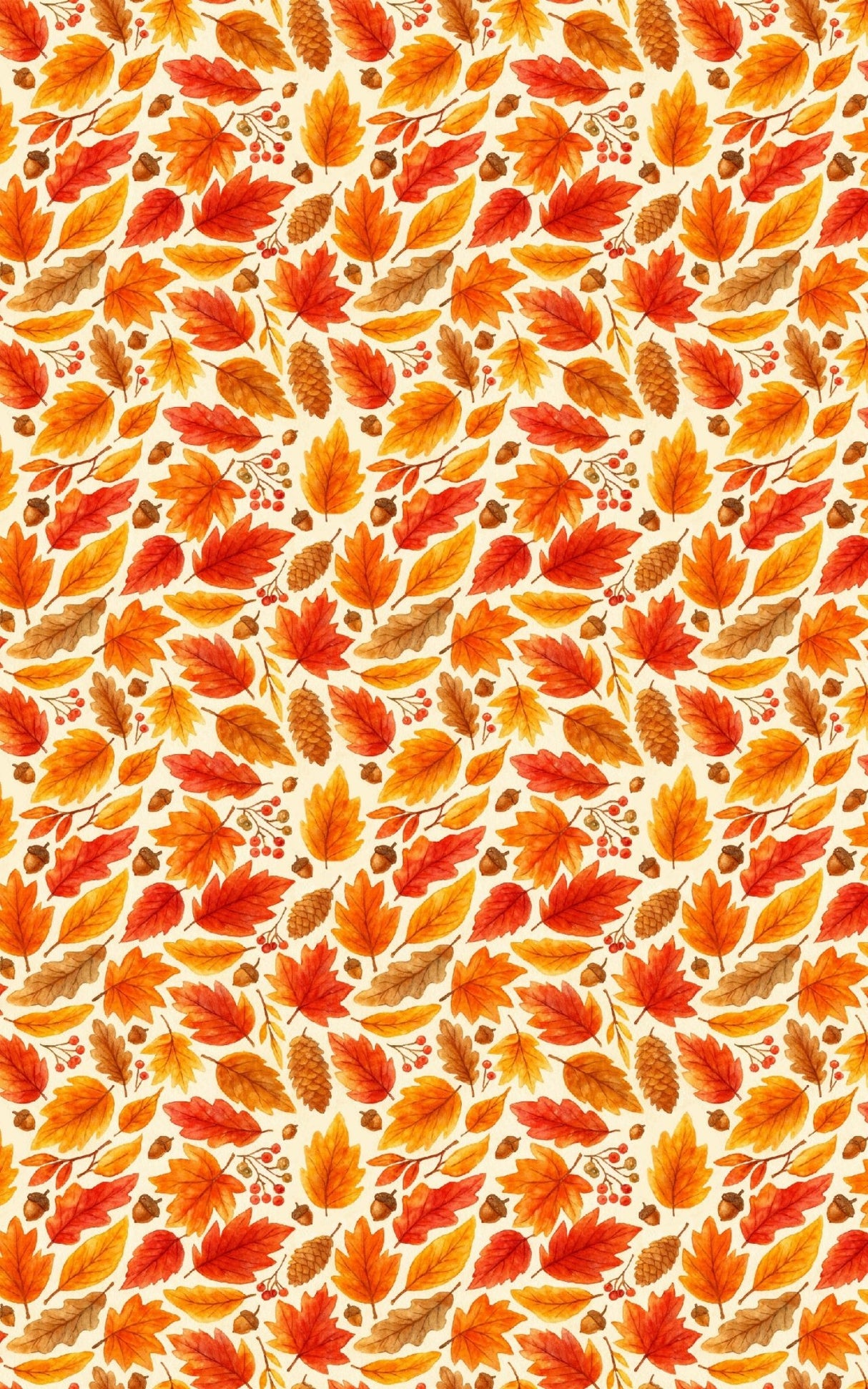 Autumn Leaves - London Penny Gift Wrap