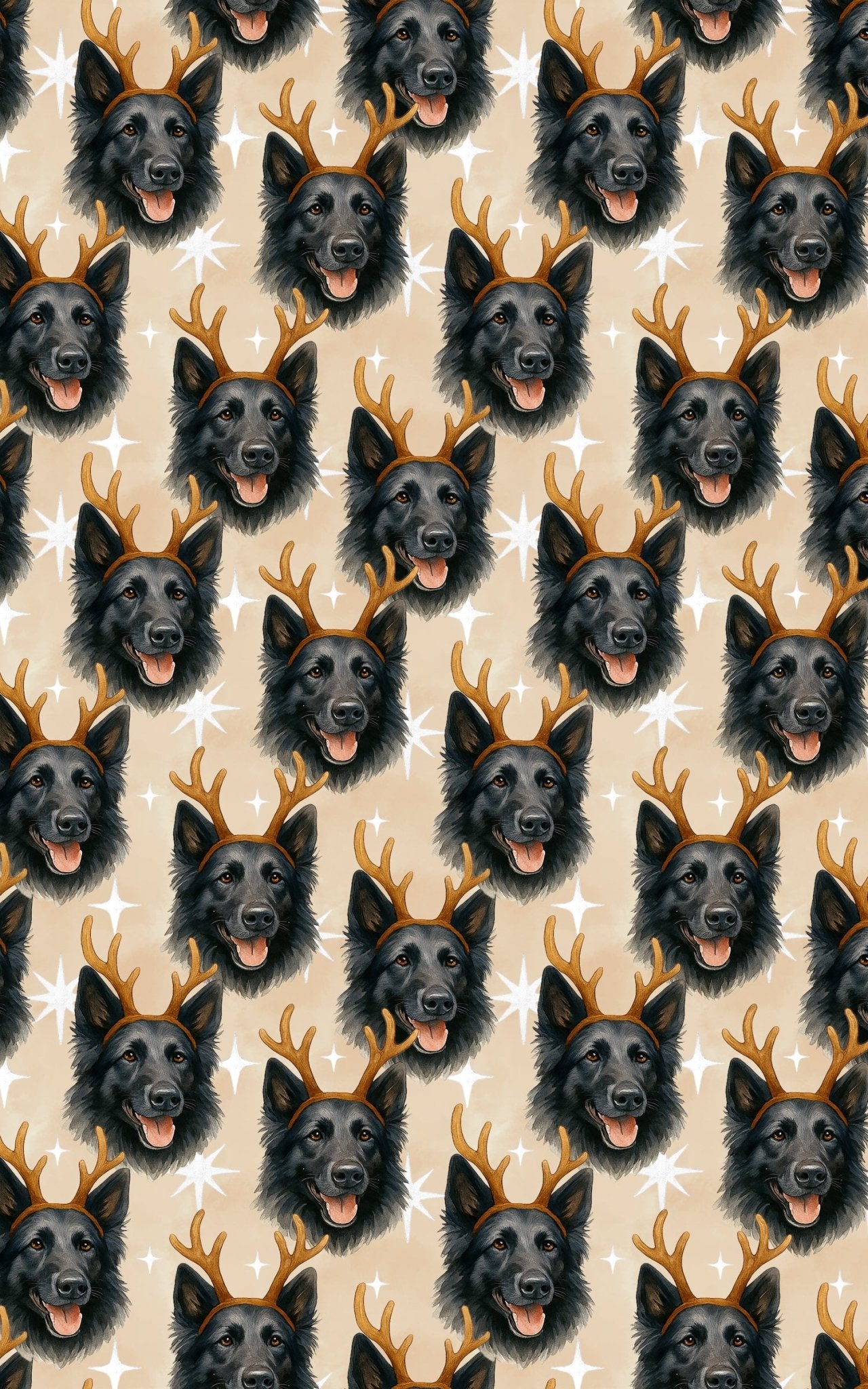 Twilight Fur and Winter Faith - London Penny Gift Wrap