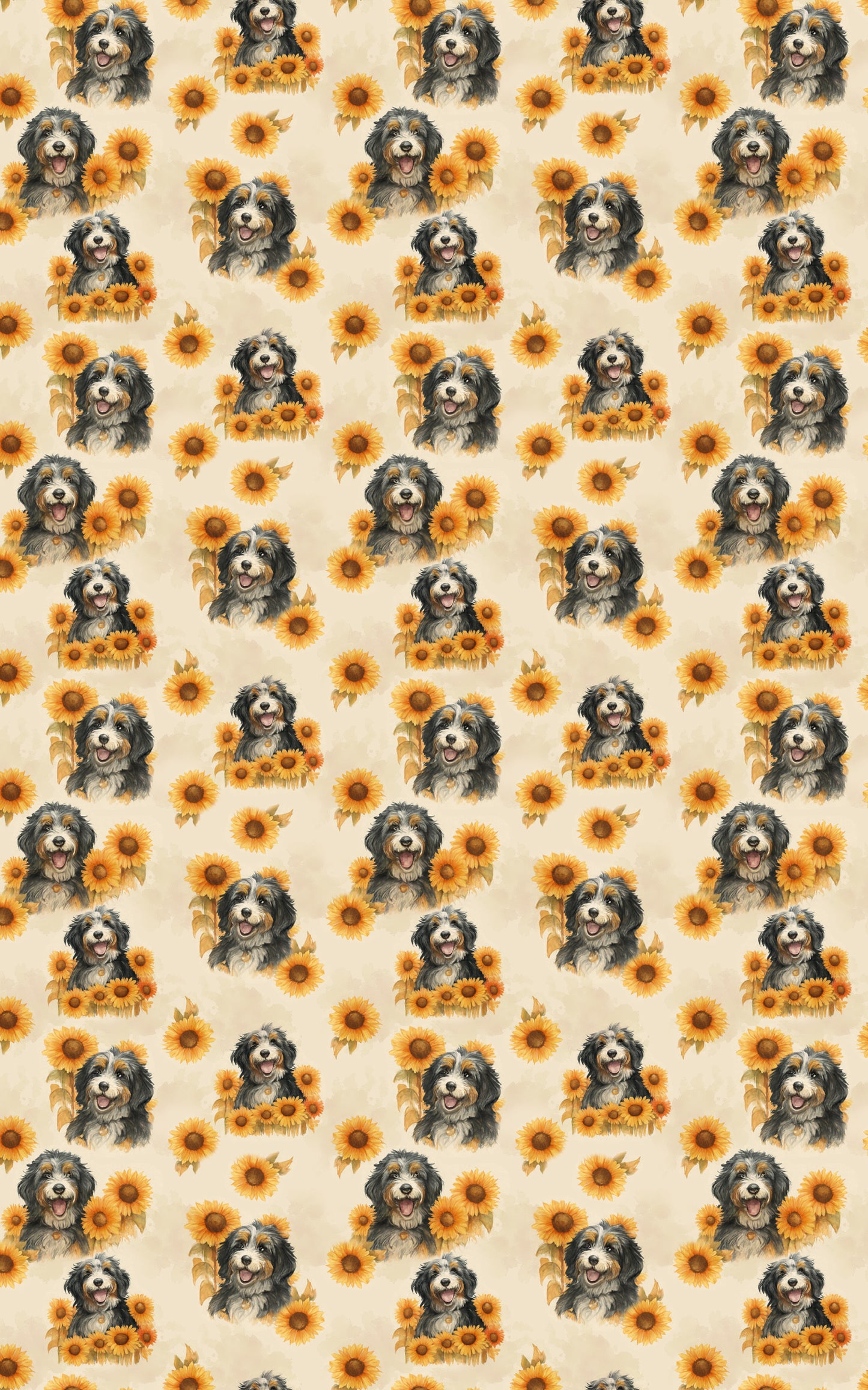 Bernedoodle in Bloom