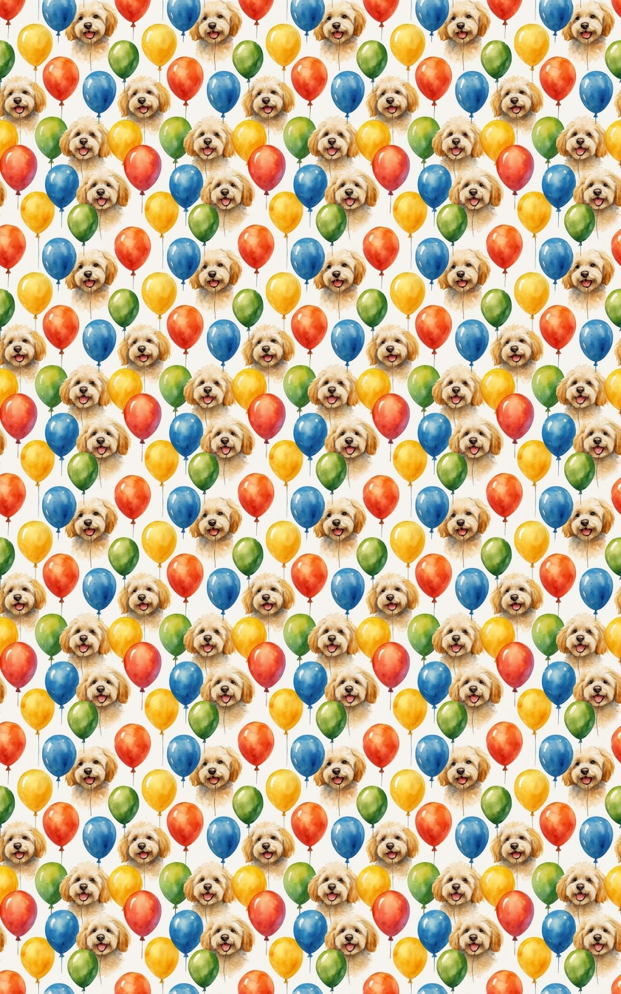 Bichon Balloons - London Penny Gift Wrap