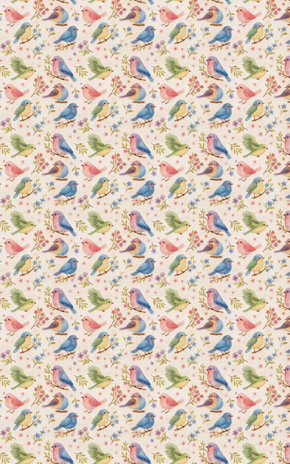 Birdsong Bloom - London Penny Gift Wrap