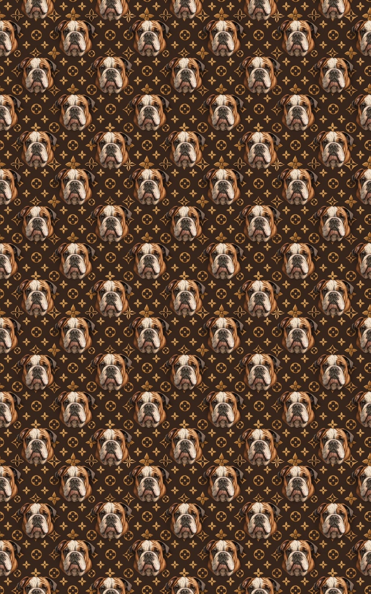 Boujee Bulldogs - London Penny Gift Wrap