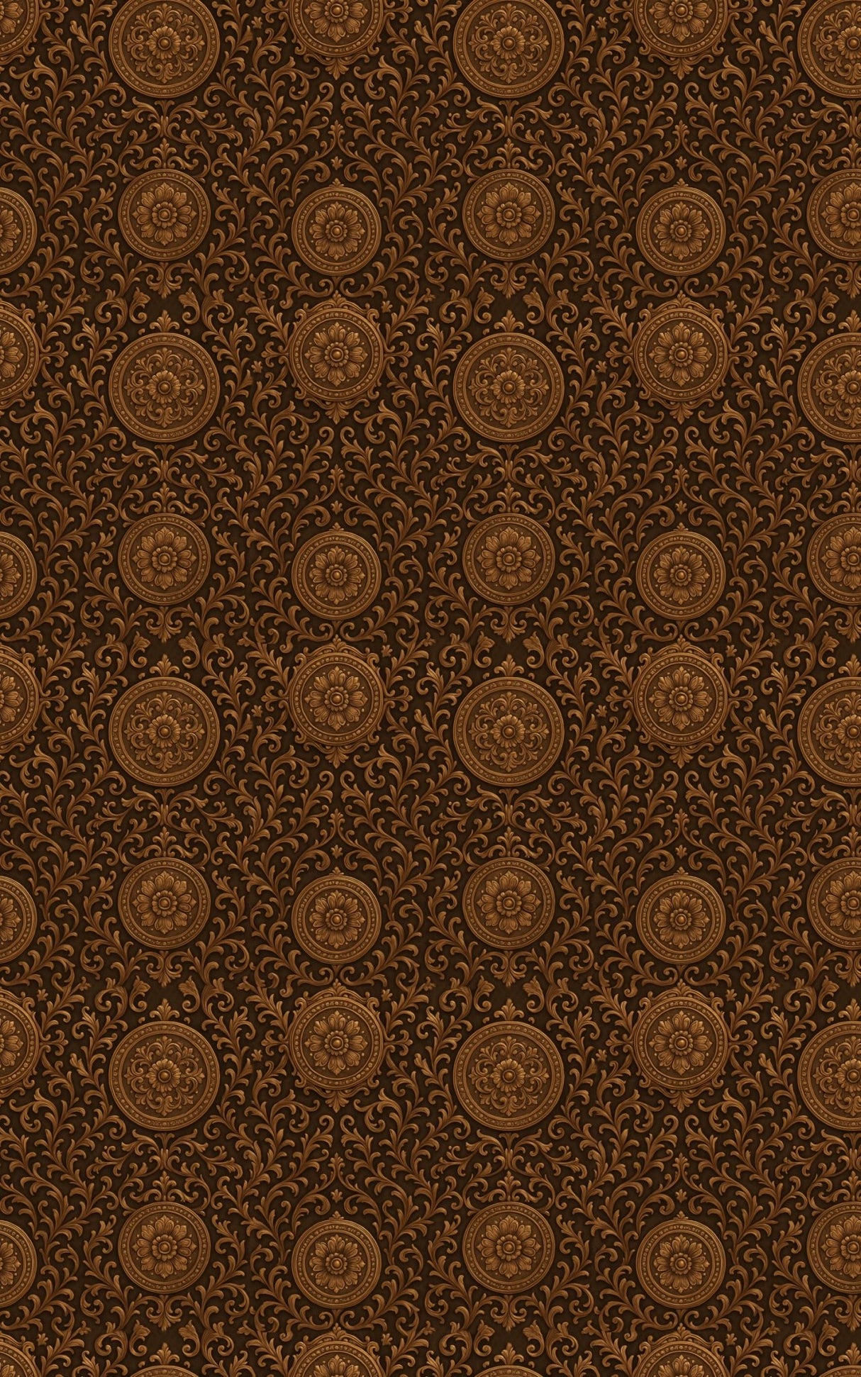 Bronze Opulence Medallions - London Penny Gift Wrap