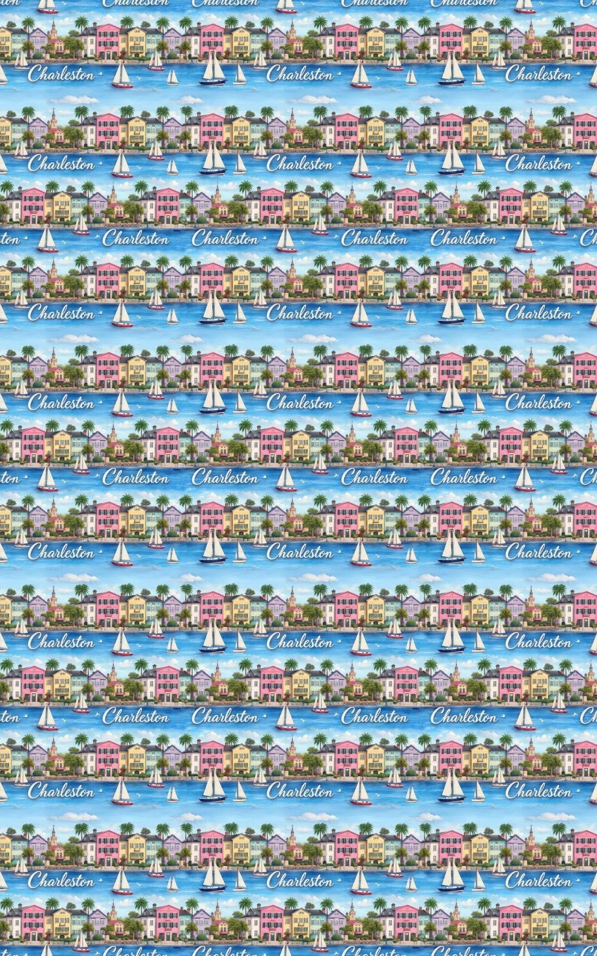 Charleston Lowcountry Romance - London Penny Gift Wrap