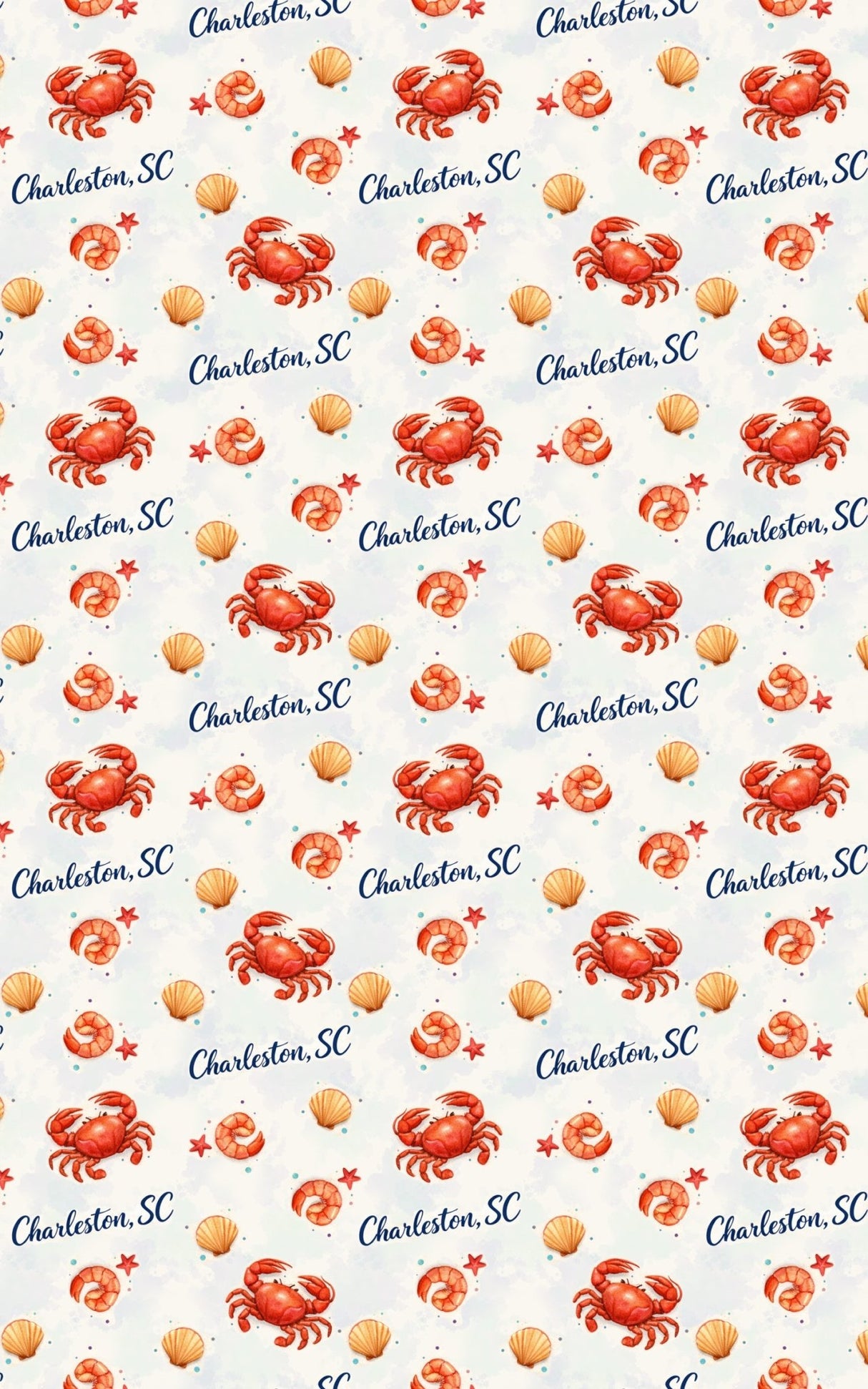Charleston, SC - London Penny Gift Wrap