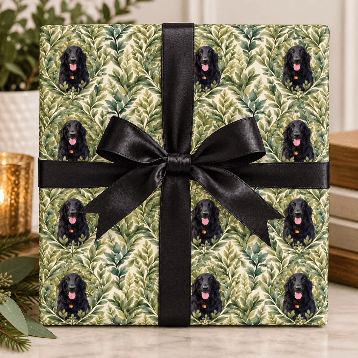 Personalized Botanical Garden Wrapping Paper | Custom Gift Wrap - London Penny Gift Wrap