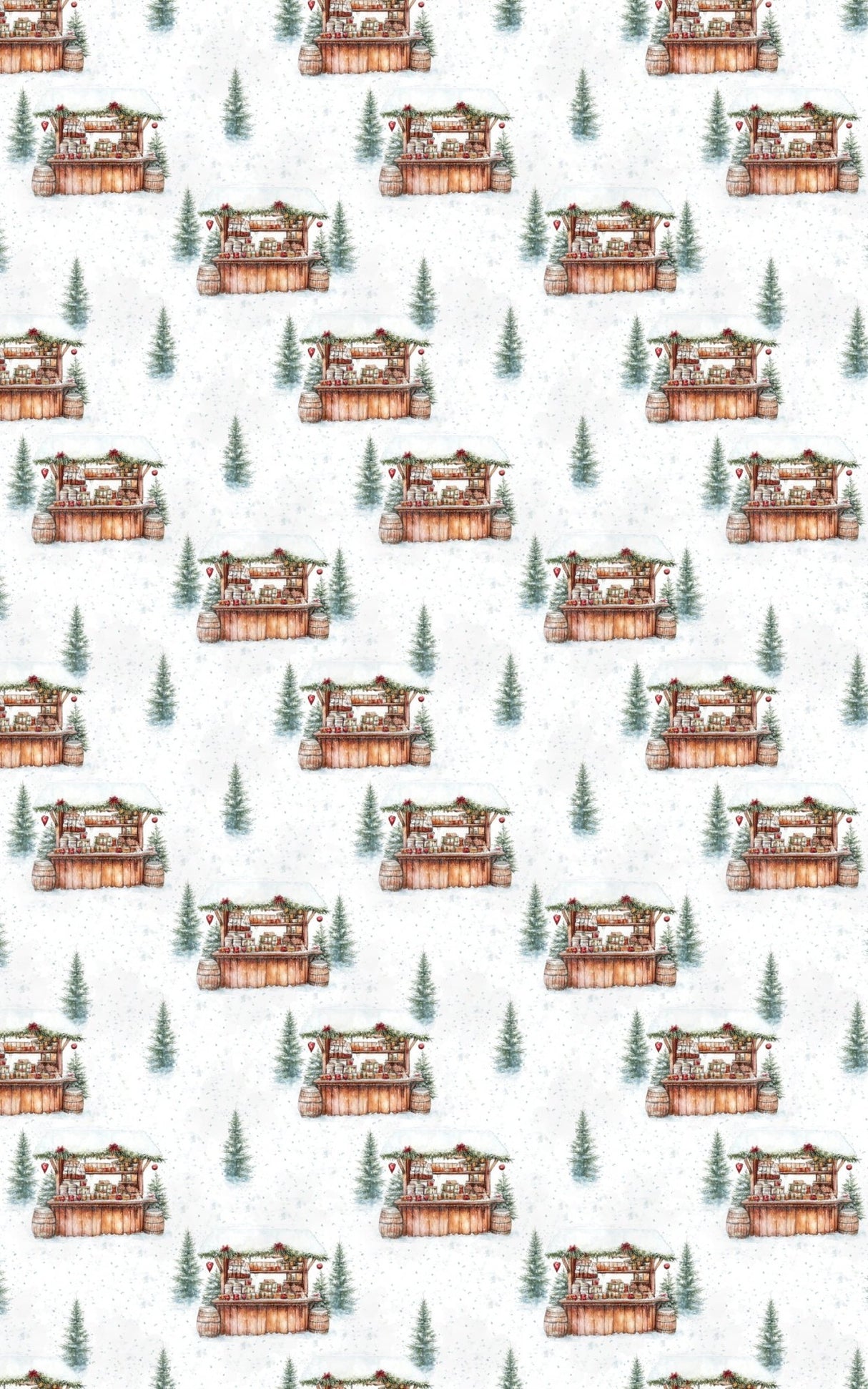 Christmas Market Magic - London Penny Gift Wrap