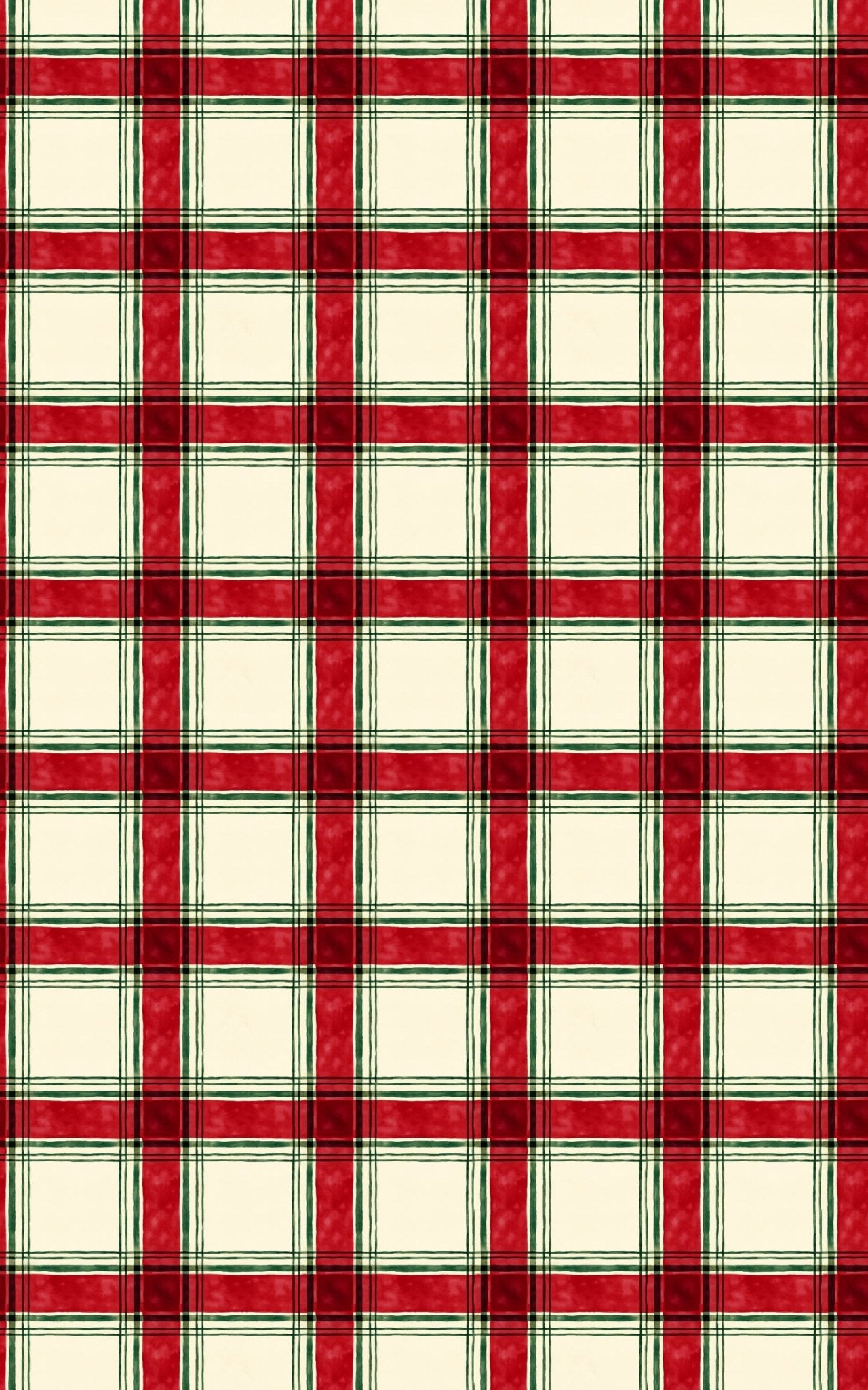 Cranberry Pines Plaid - London Penny Gift Wrap