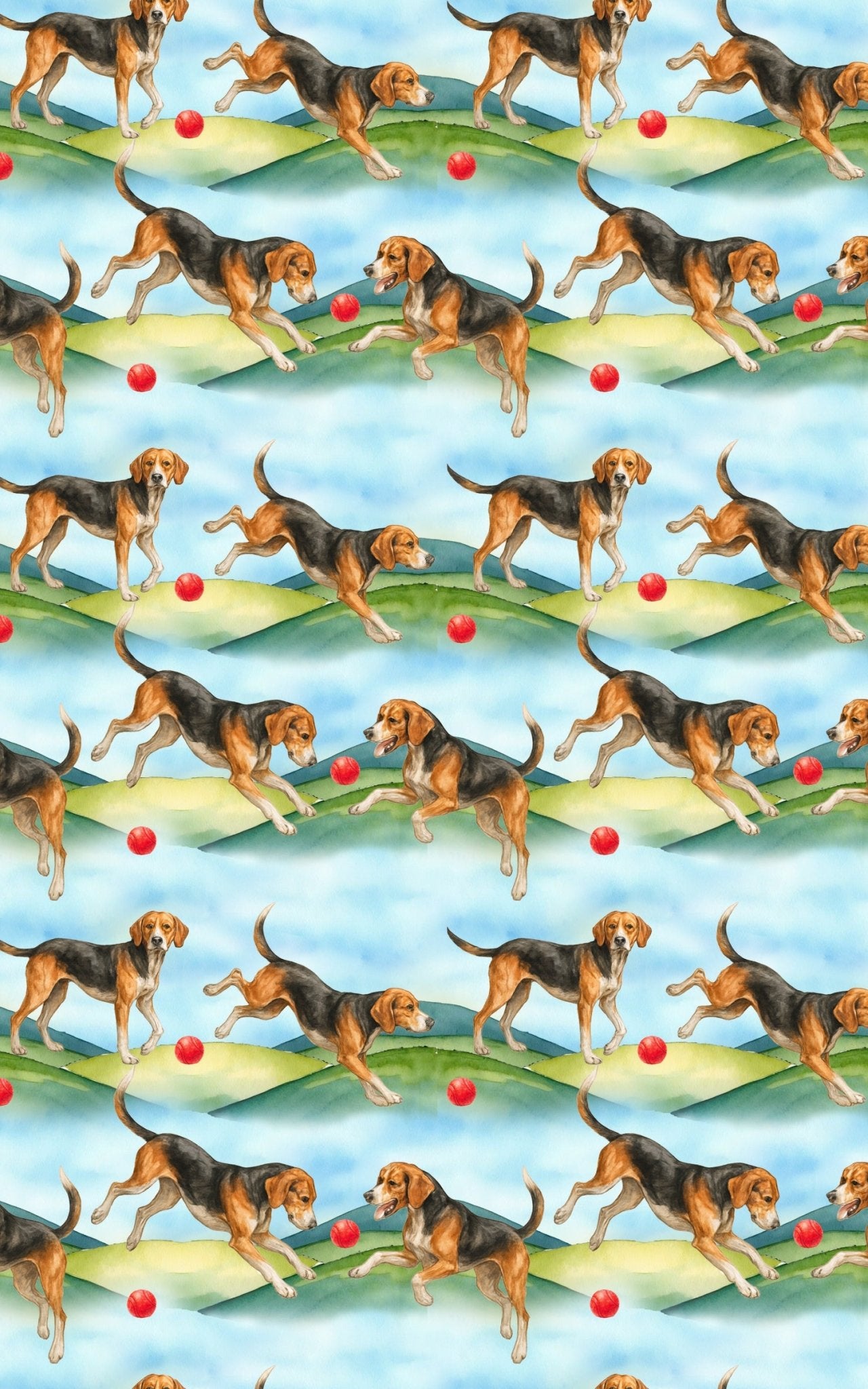 Song of the Chase - London Penny Gift Wrap