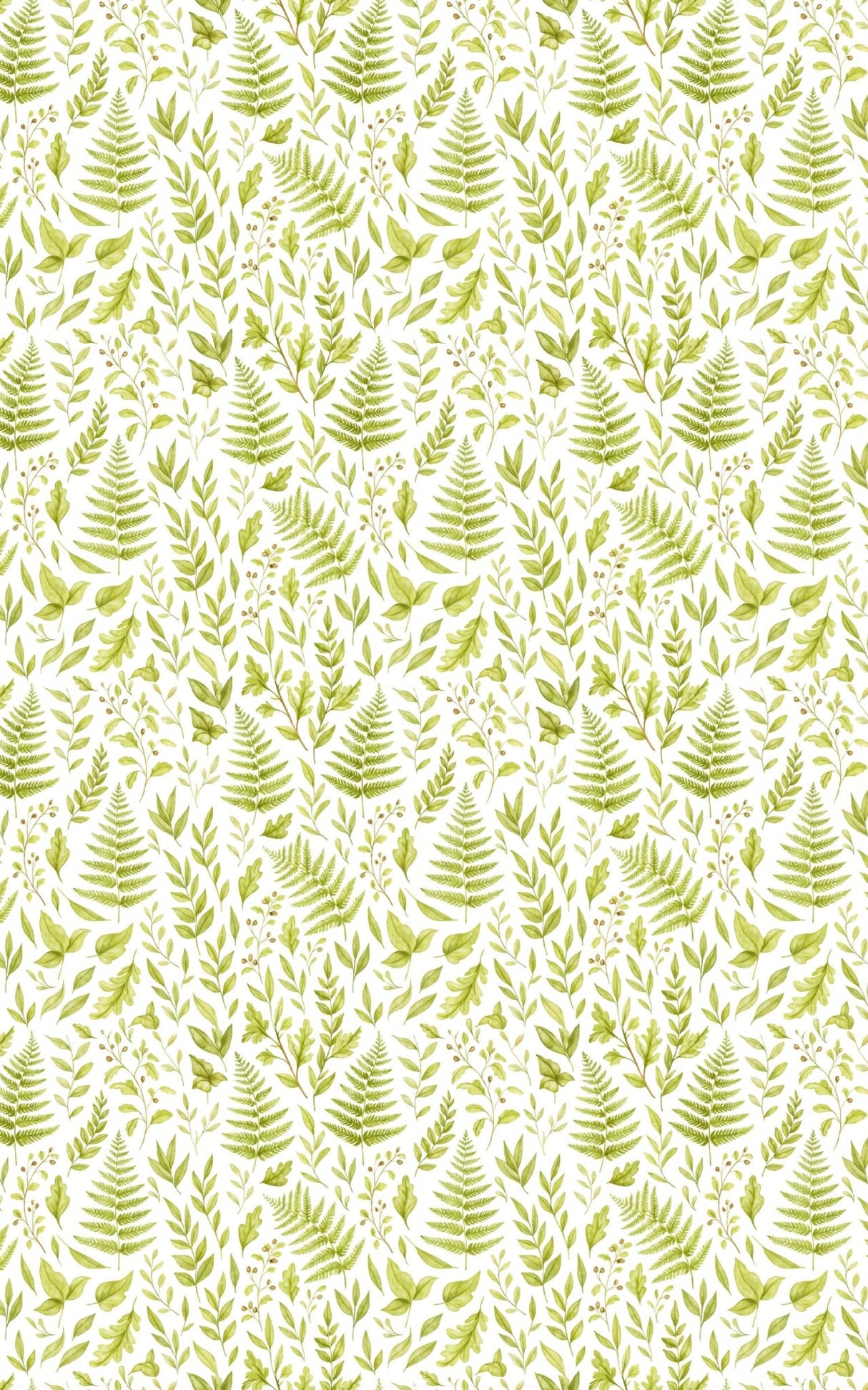 Fern & Moss Woodland - London Penny Gift Wrap