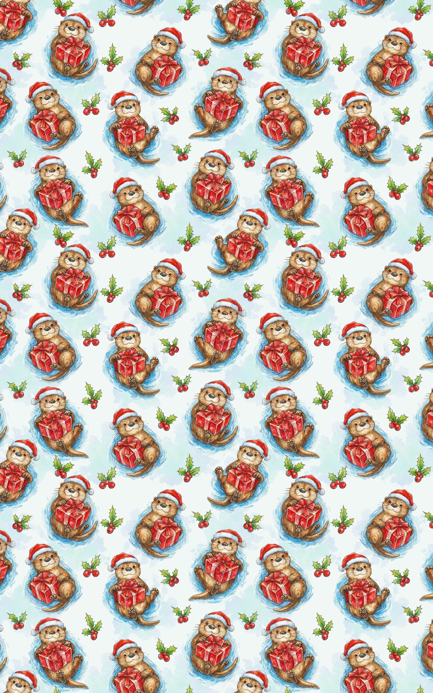 Festive Otter Joy