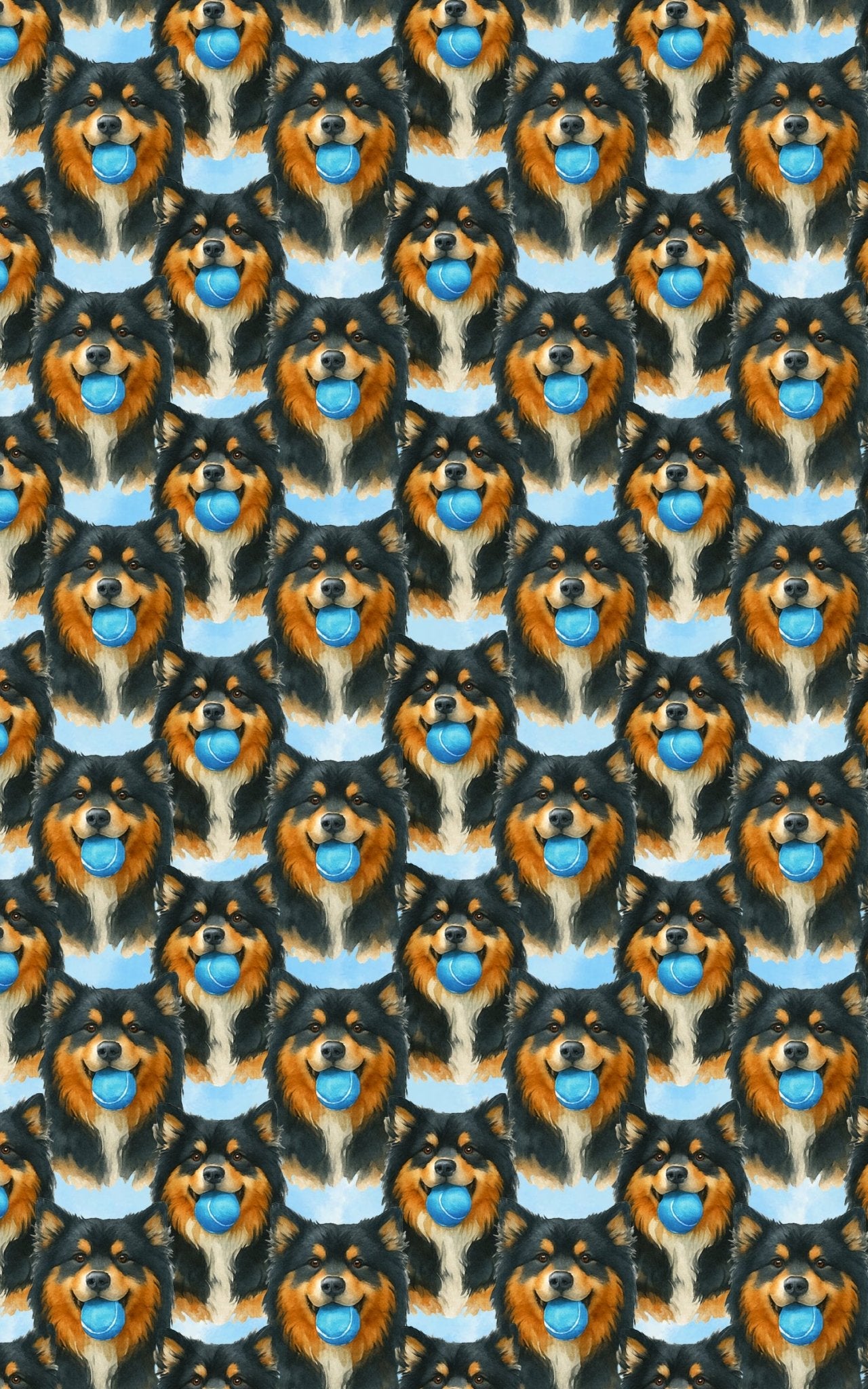 Northern Fluff - London Penny Gift Wrap