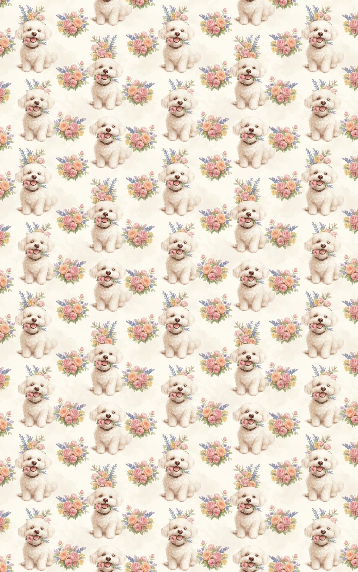 Floral Fetch - London Penny Gift Wrap