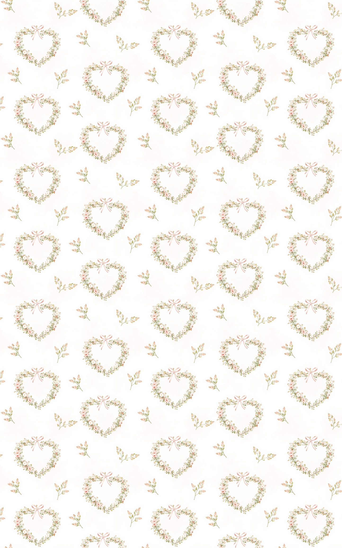 Floral Frame Hearts