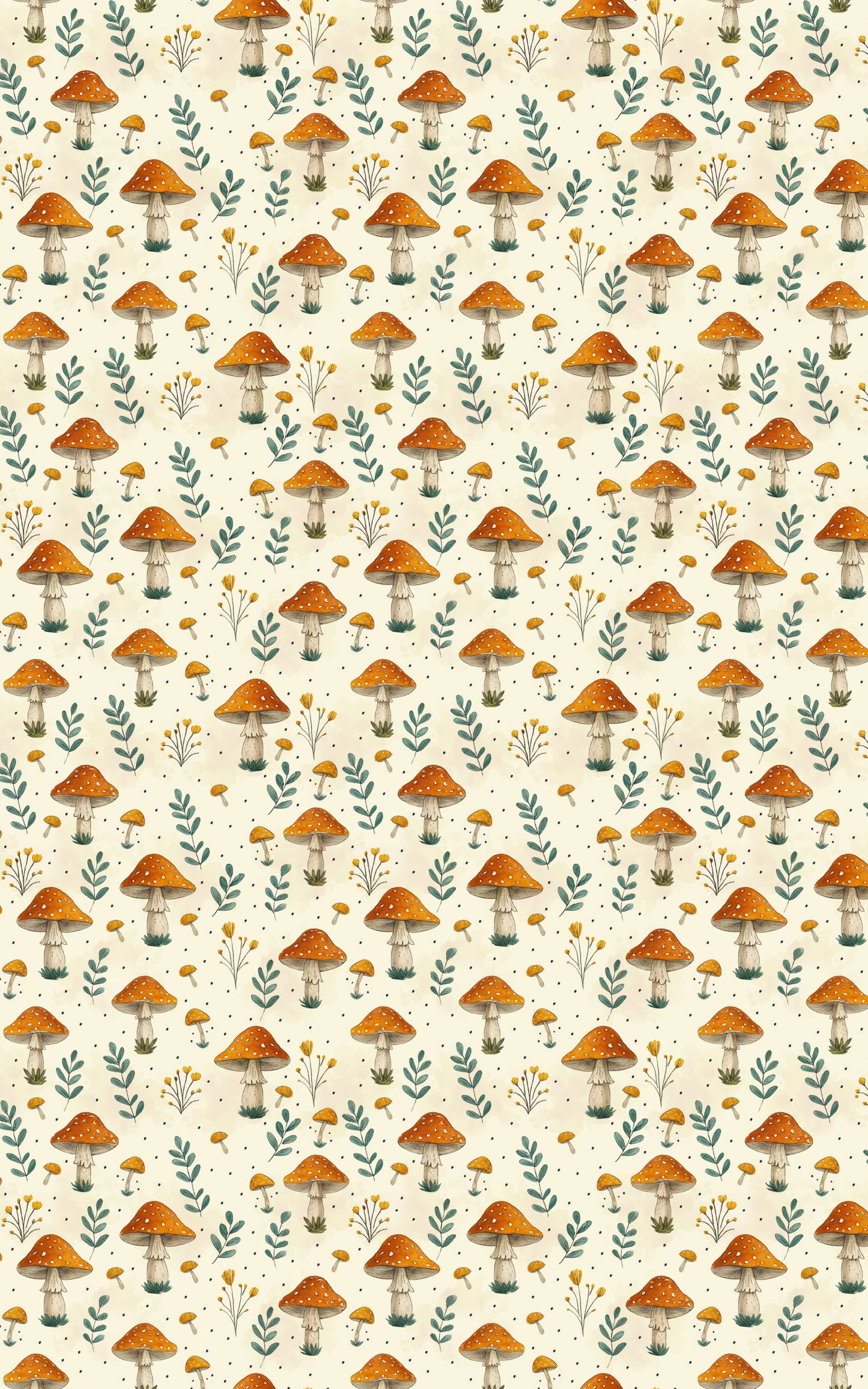 Forest Floor Mushrooms