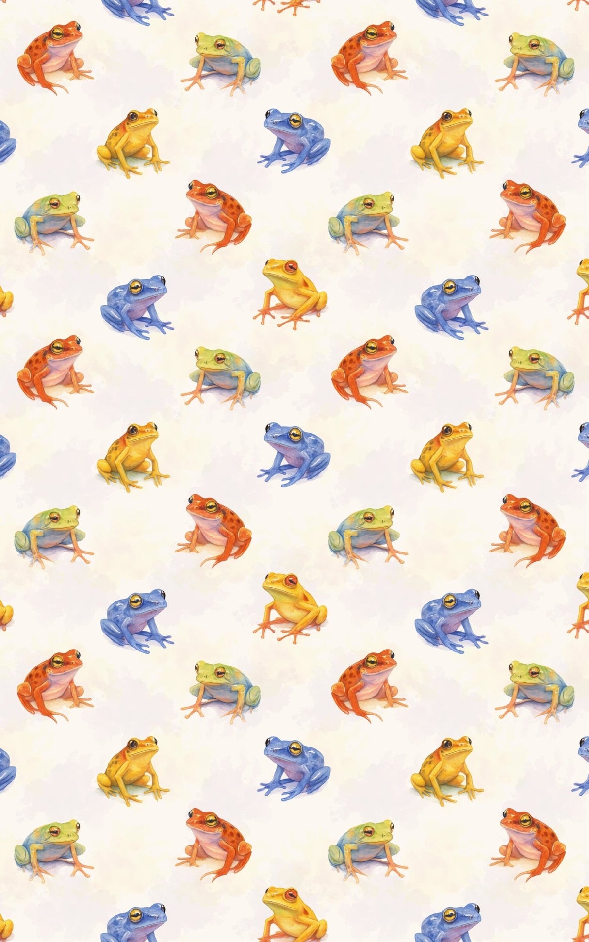 Frogs in Bloom - London Penny Gift Wrap