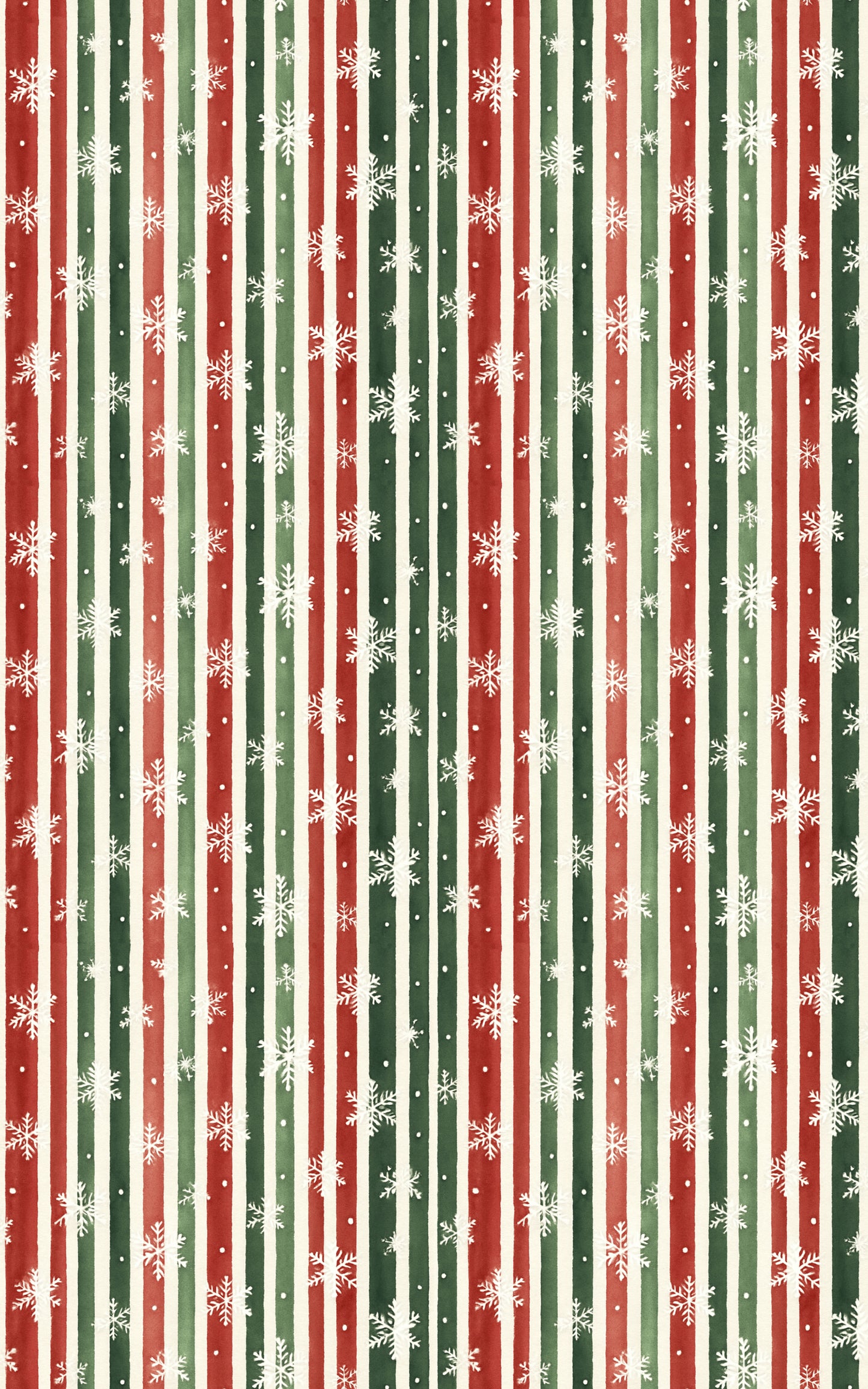 Frosted Holiday Stripes