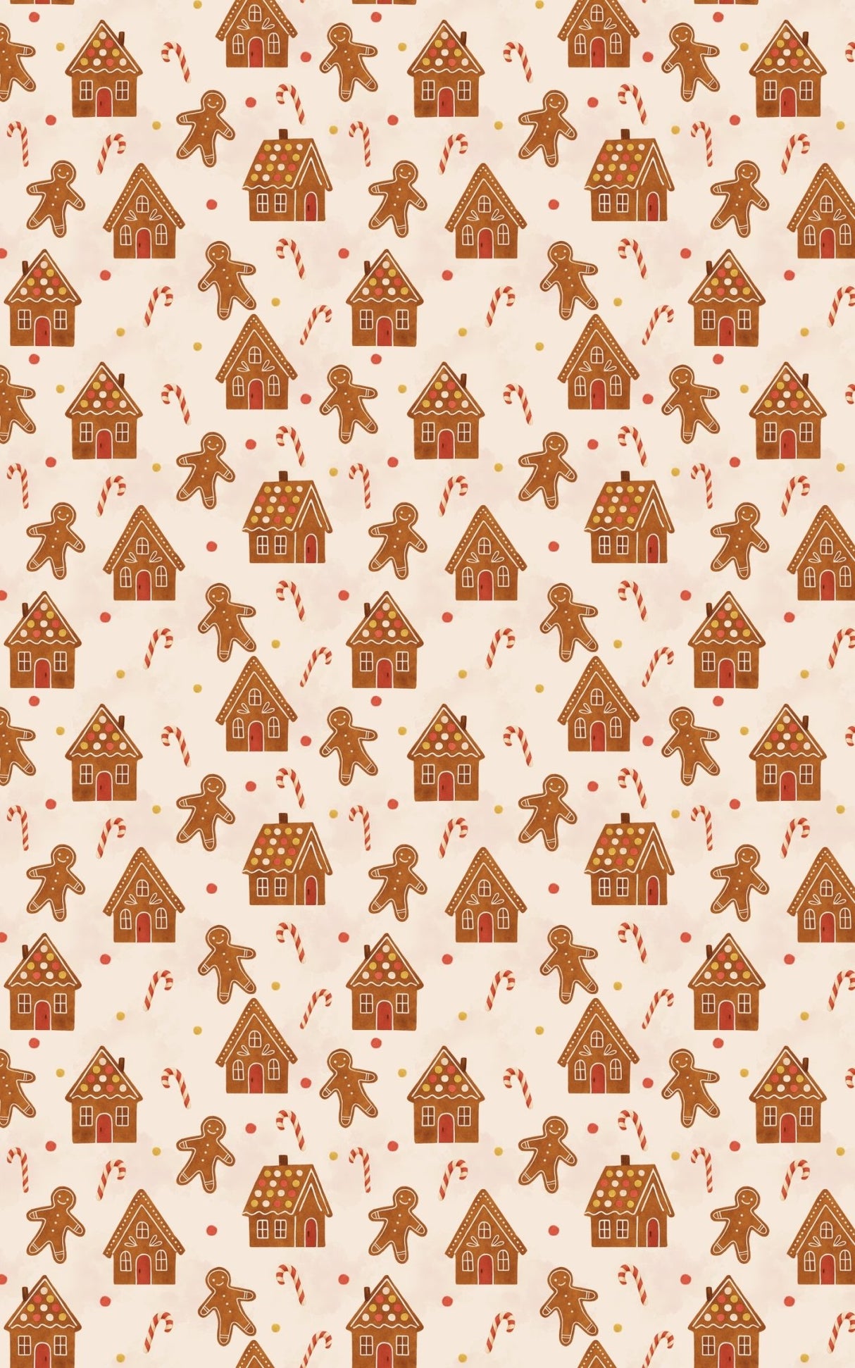 Gingerbread Lane - London Penny Gift Wrap