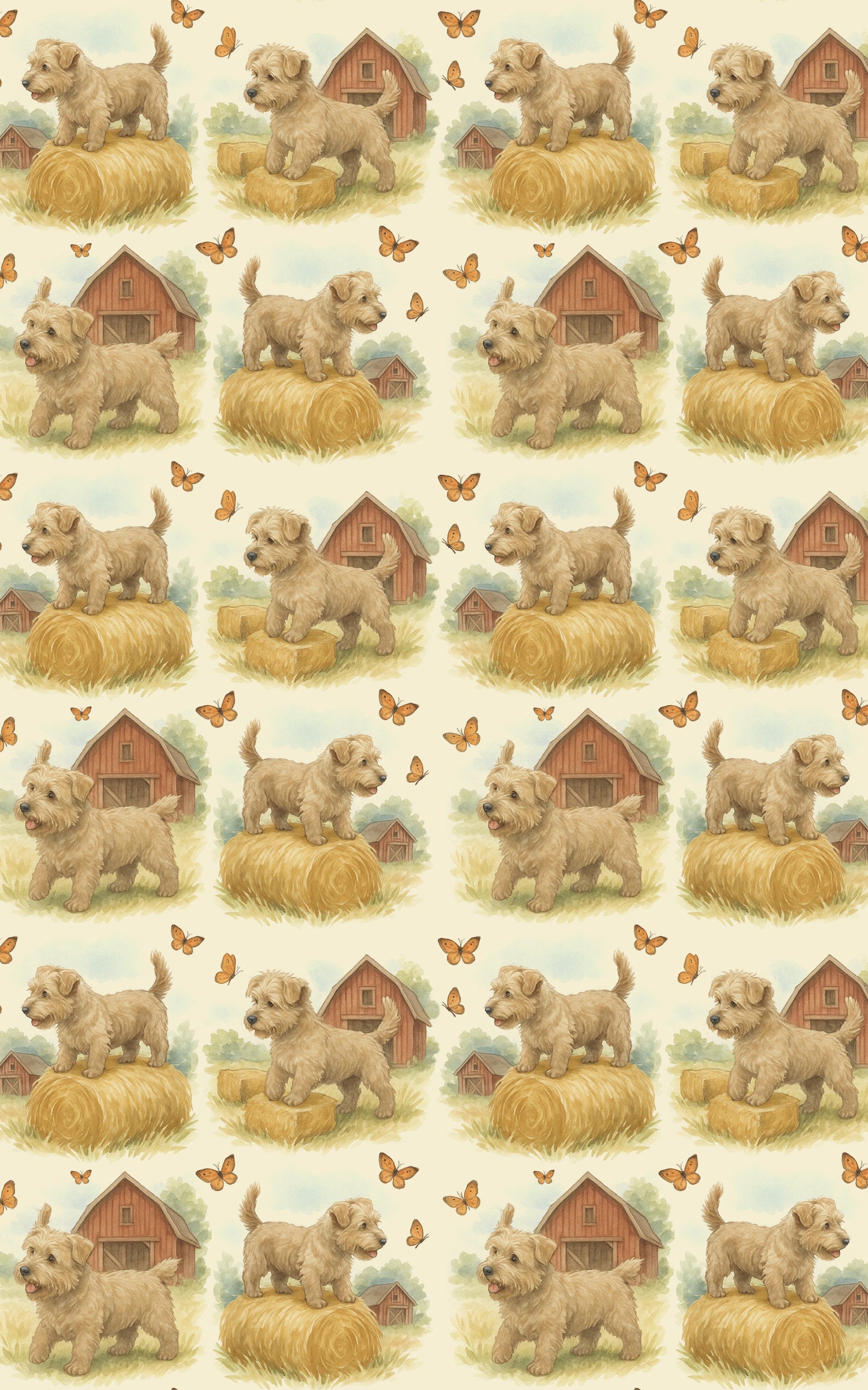 Playful Terrier Companions