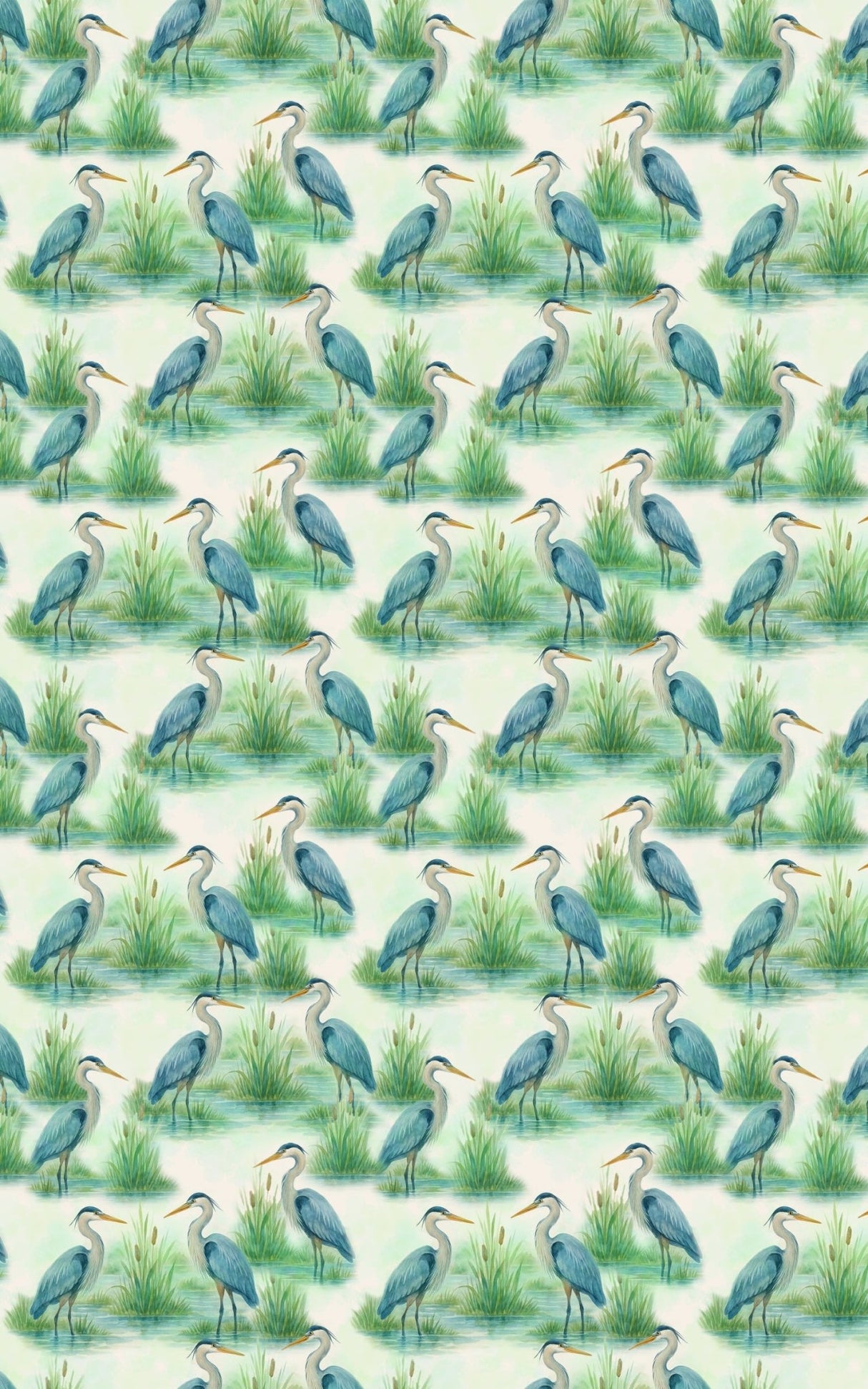 Blue Heron Harmony - London Penny Gift Wrap