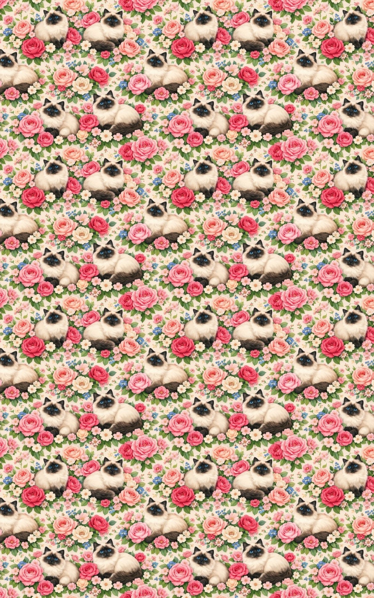 Himalayan Rose Garden - London Penny Gift Wrap