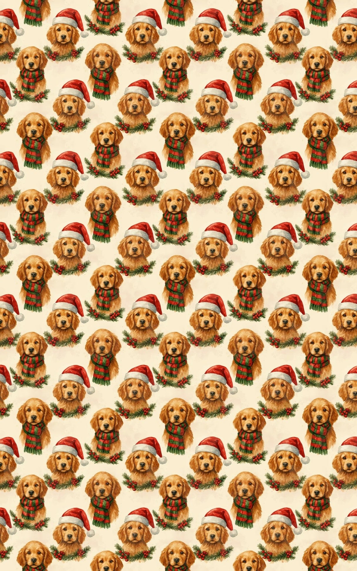 Santa’s Golden Helper - London Penny Gift Wrap