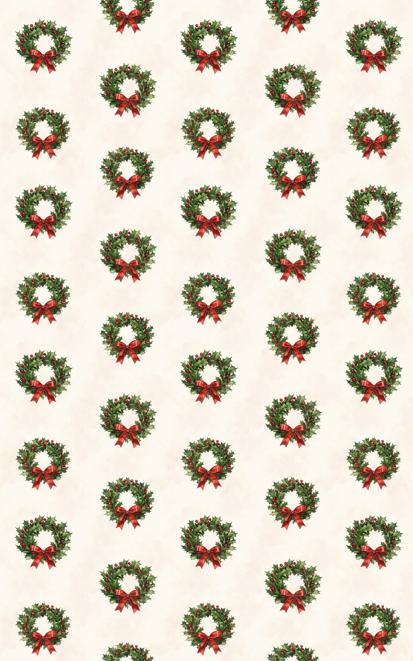 Holly Wreath Garland