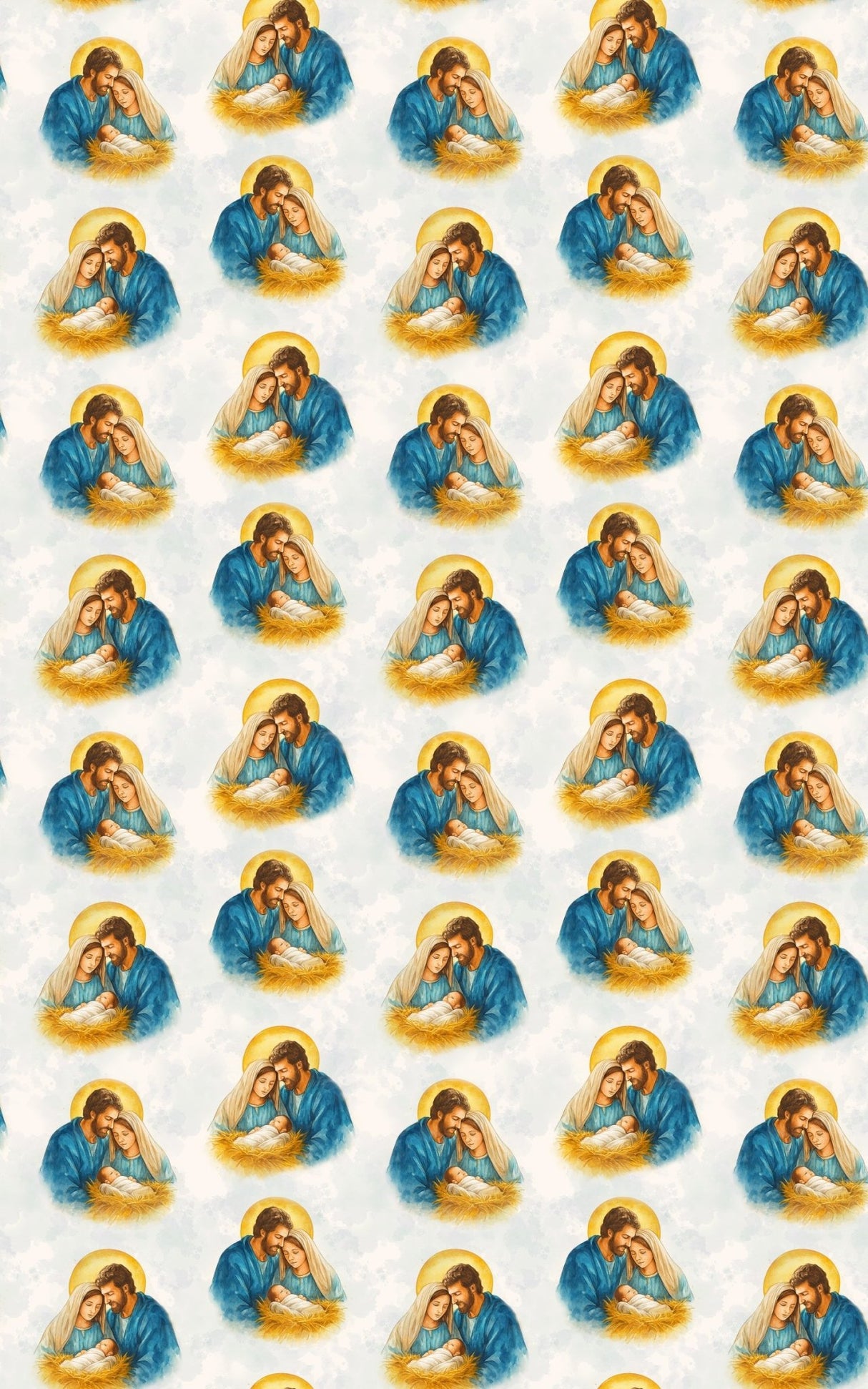 Holy Family Halo - London Penny Gift Wrap