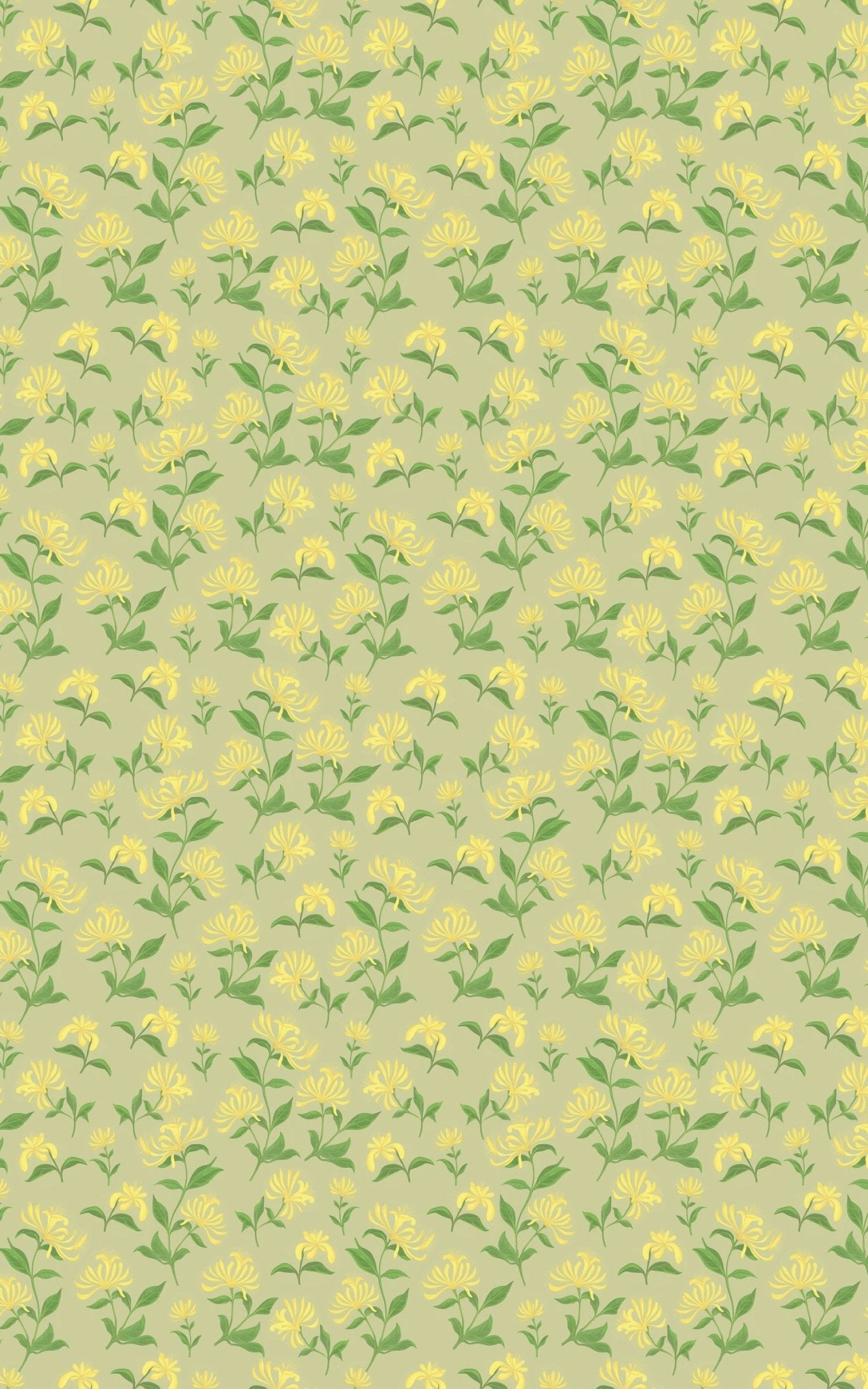 Honeyed Honeysuckle - London Penny Gift Wrap