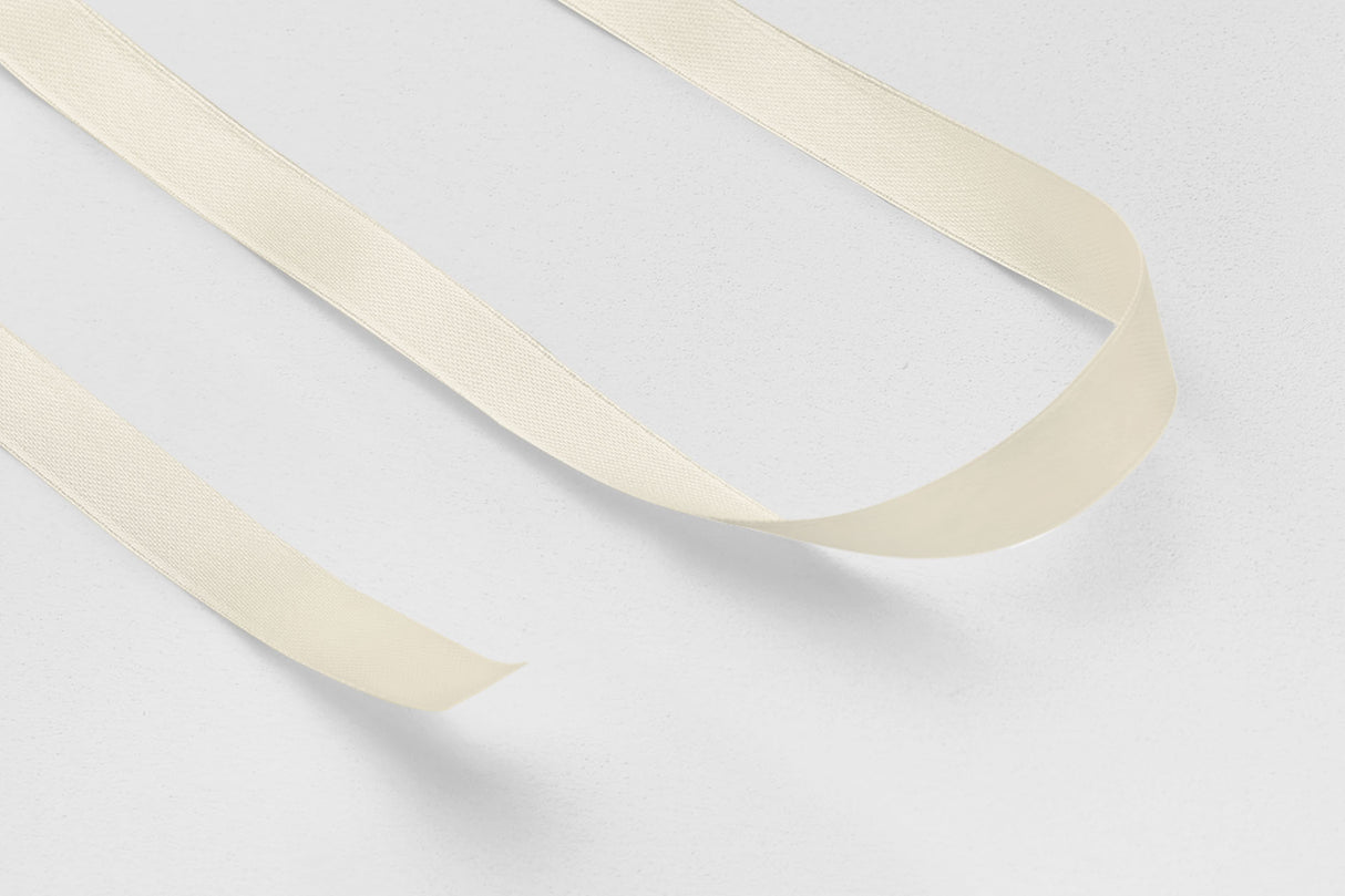Ivory Whisper Ribbon - London Penny Gift Wrap