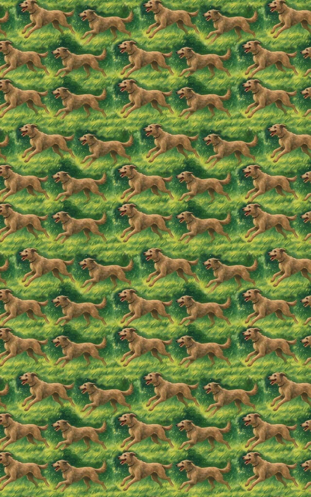 Silver Mist Hound - London Penny Gift Wrap