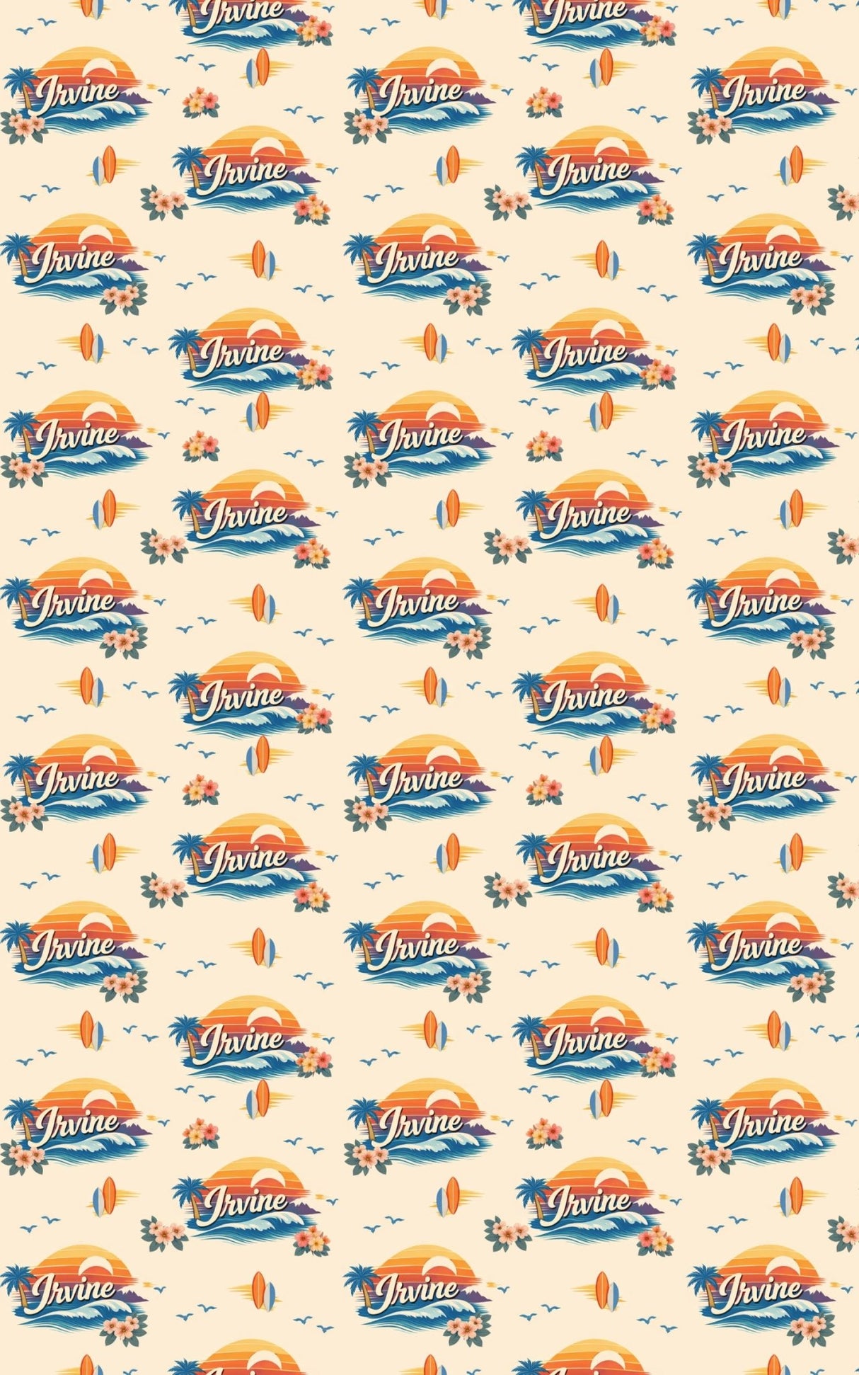 Irvine Pacific Calm - London Penny Gift Wrap