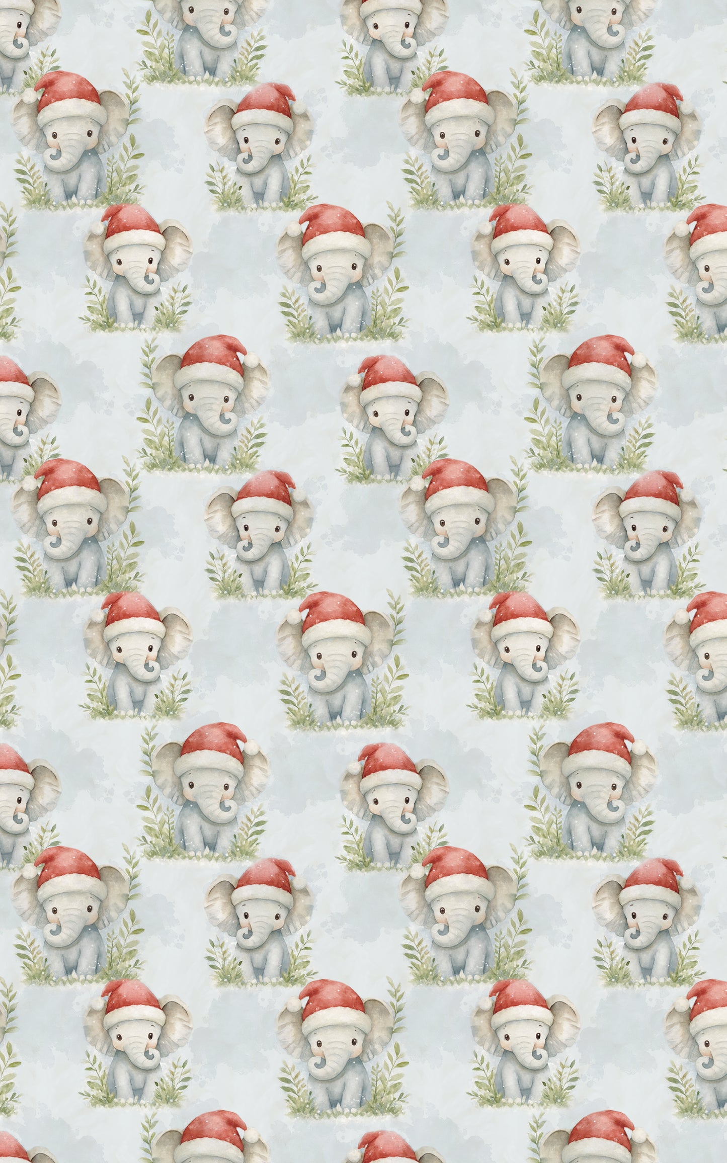 Jolly Christmas Elephants