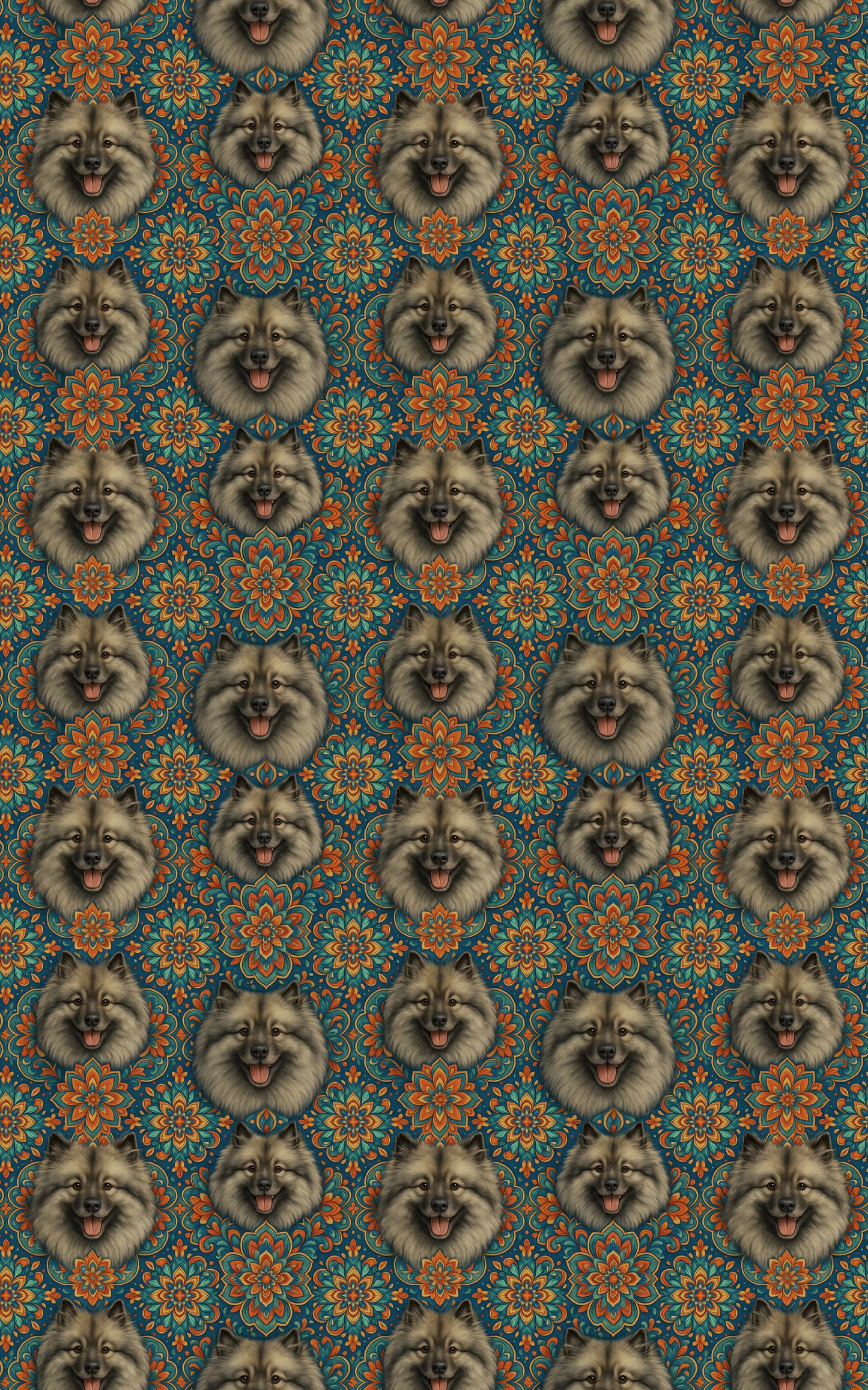 Keeshond Kaleidoscope