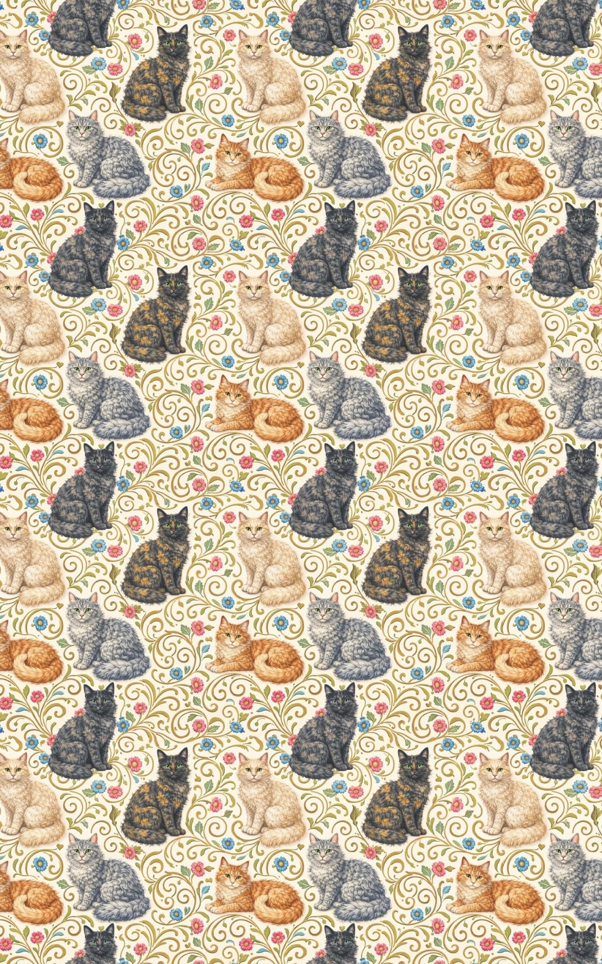LaPerm Curls - London Penny Gift Wrap