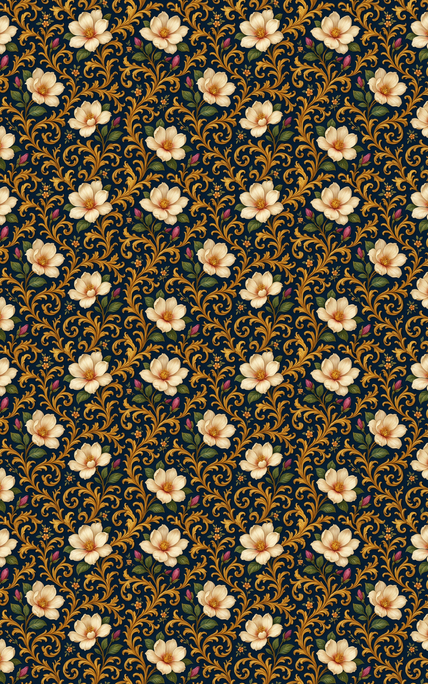 Midnight Magnolia Garden