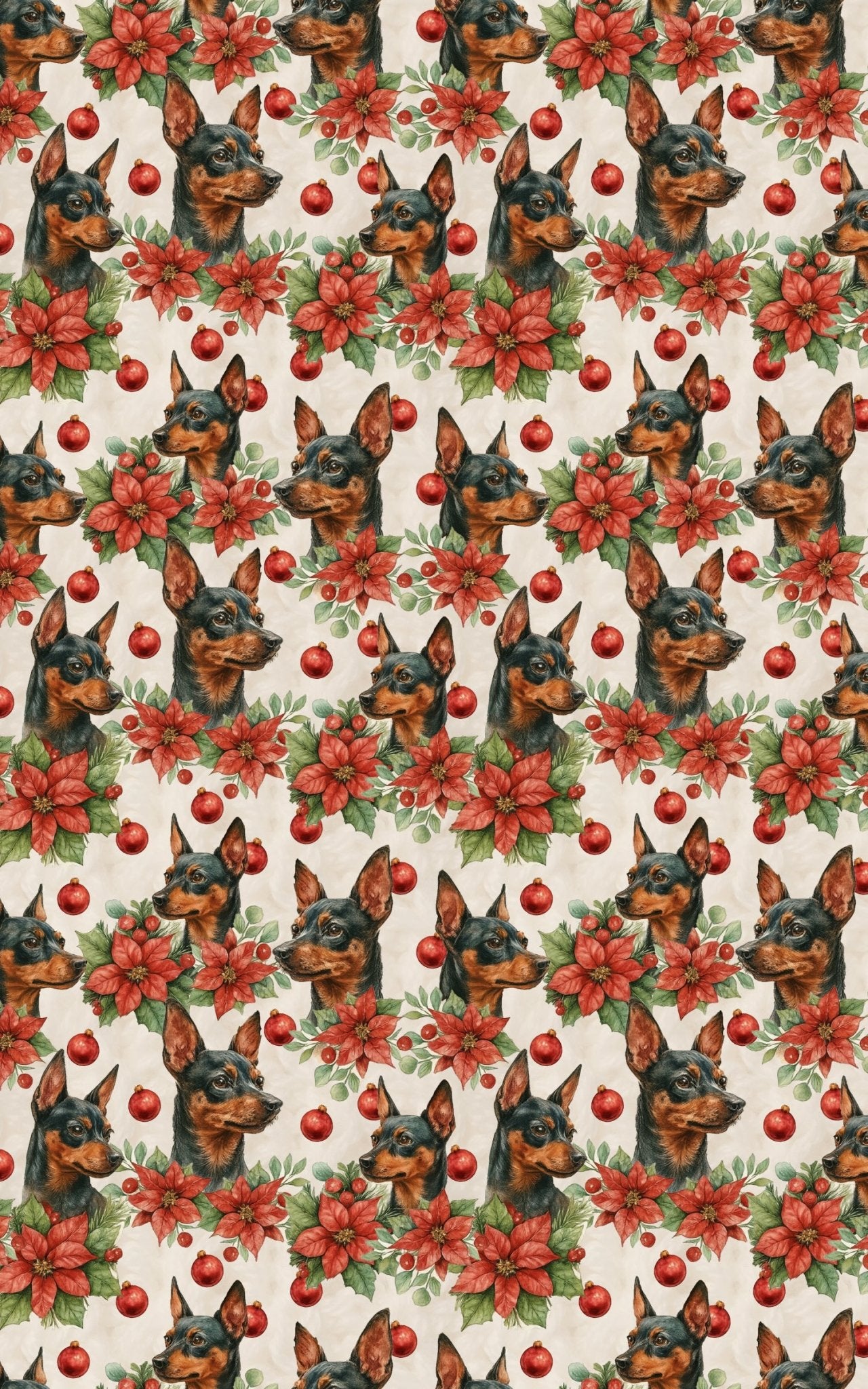 Pinscher Prowess - London Penny Gift Wrap
