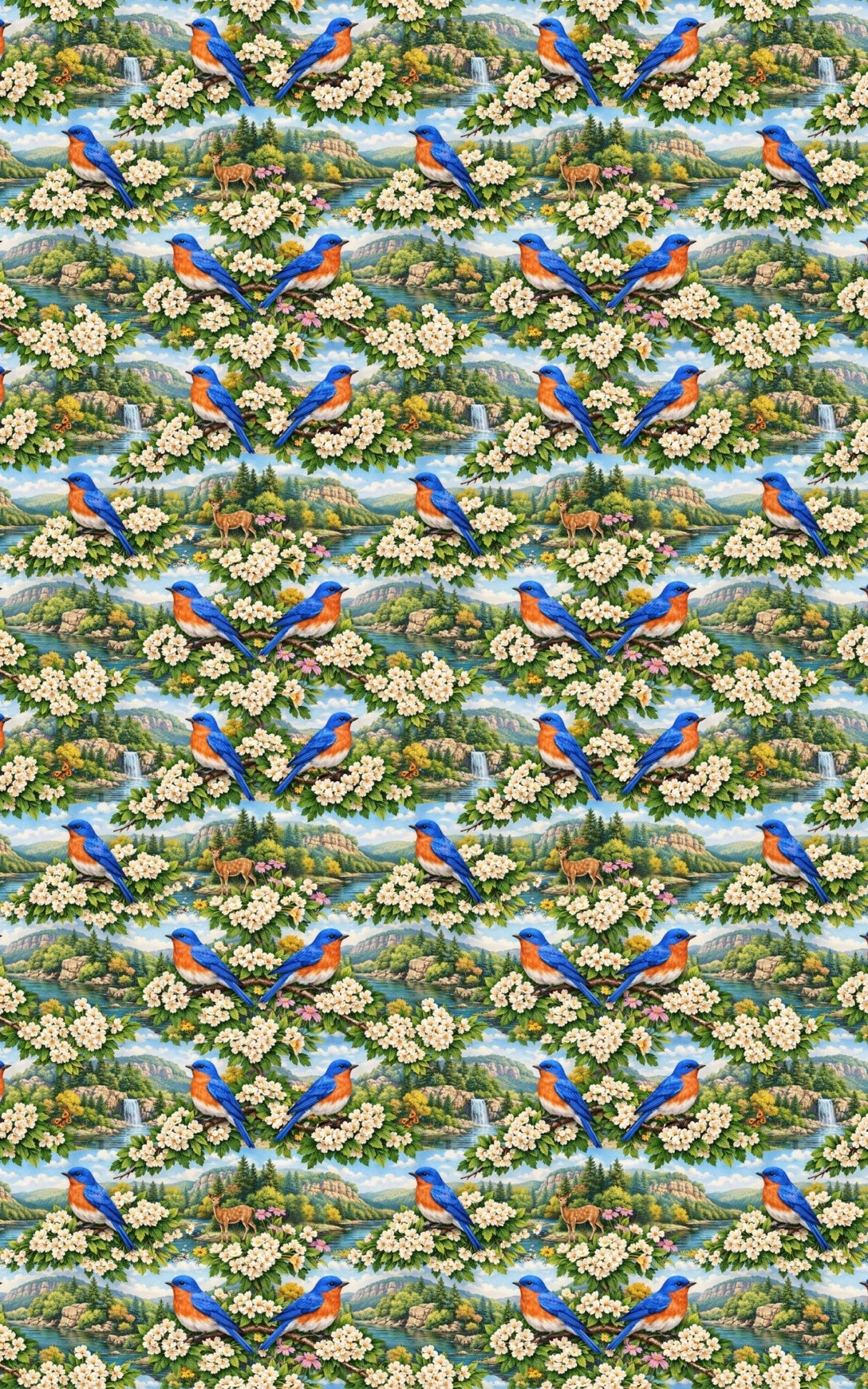 Missouri Flora & Fauna - London Penny Gift Wrap