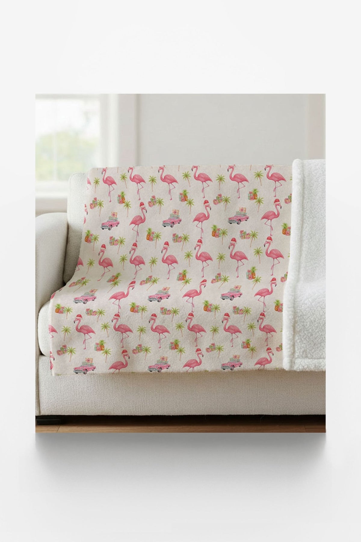 Tropic Like It's Hot Sherpa Blanket - London Penny Gift Wrap