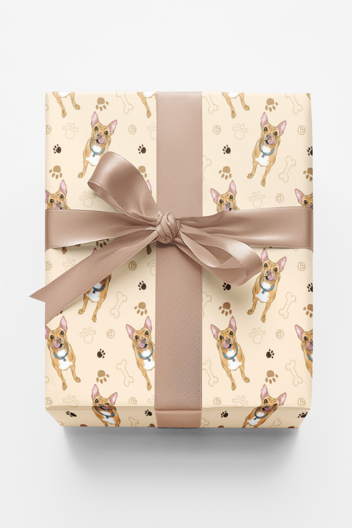 Chihuahua Love Wrapping Paper | Michelle Gilsey | Artist Corner