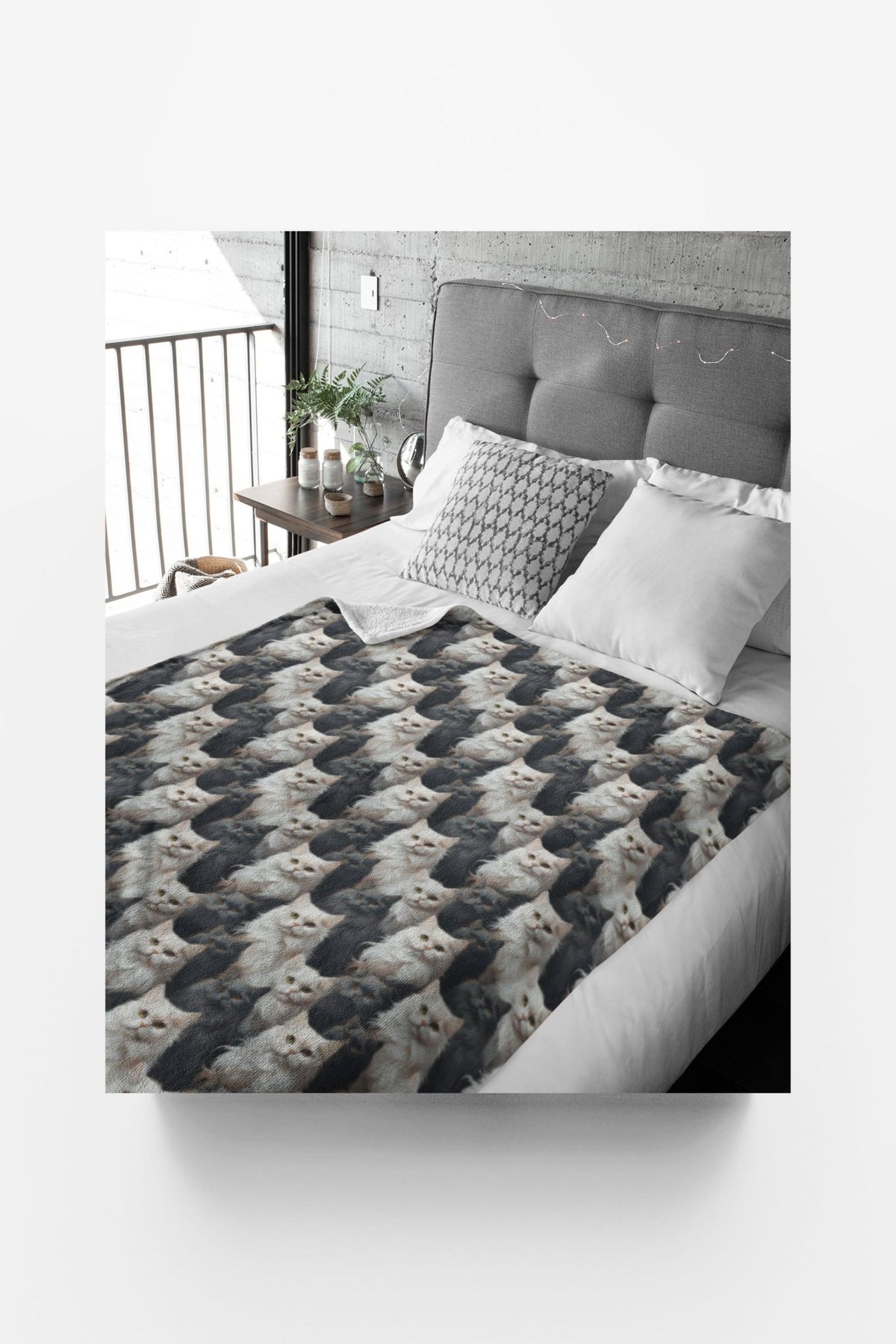 Persian Grace Sherpa Blanket - London Penny Gift Wrap