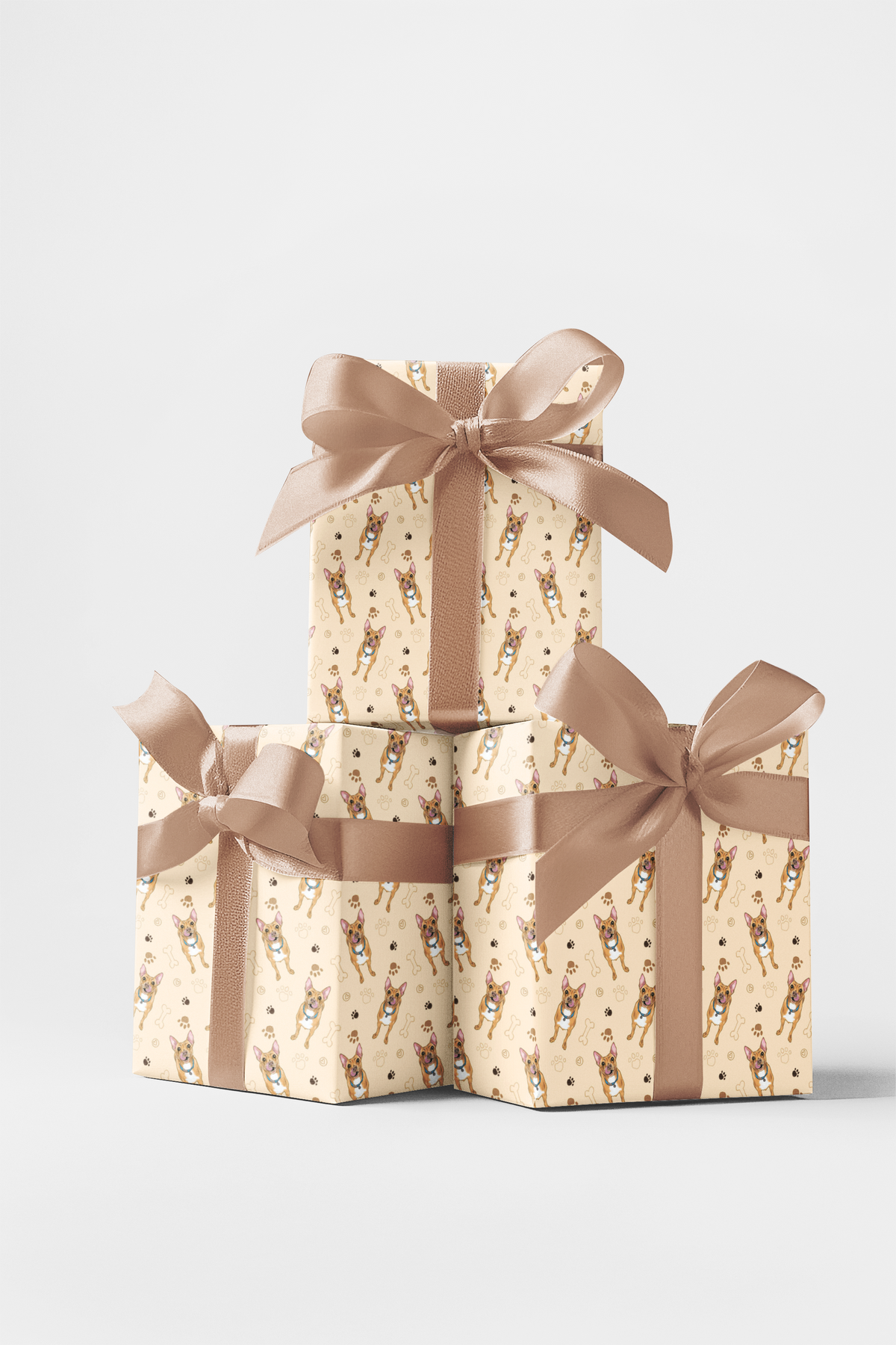 Chihuahua Love Wrapping Paper | Michelle Gilsey | Artist Corner
