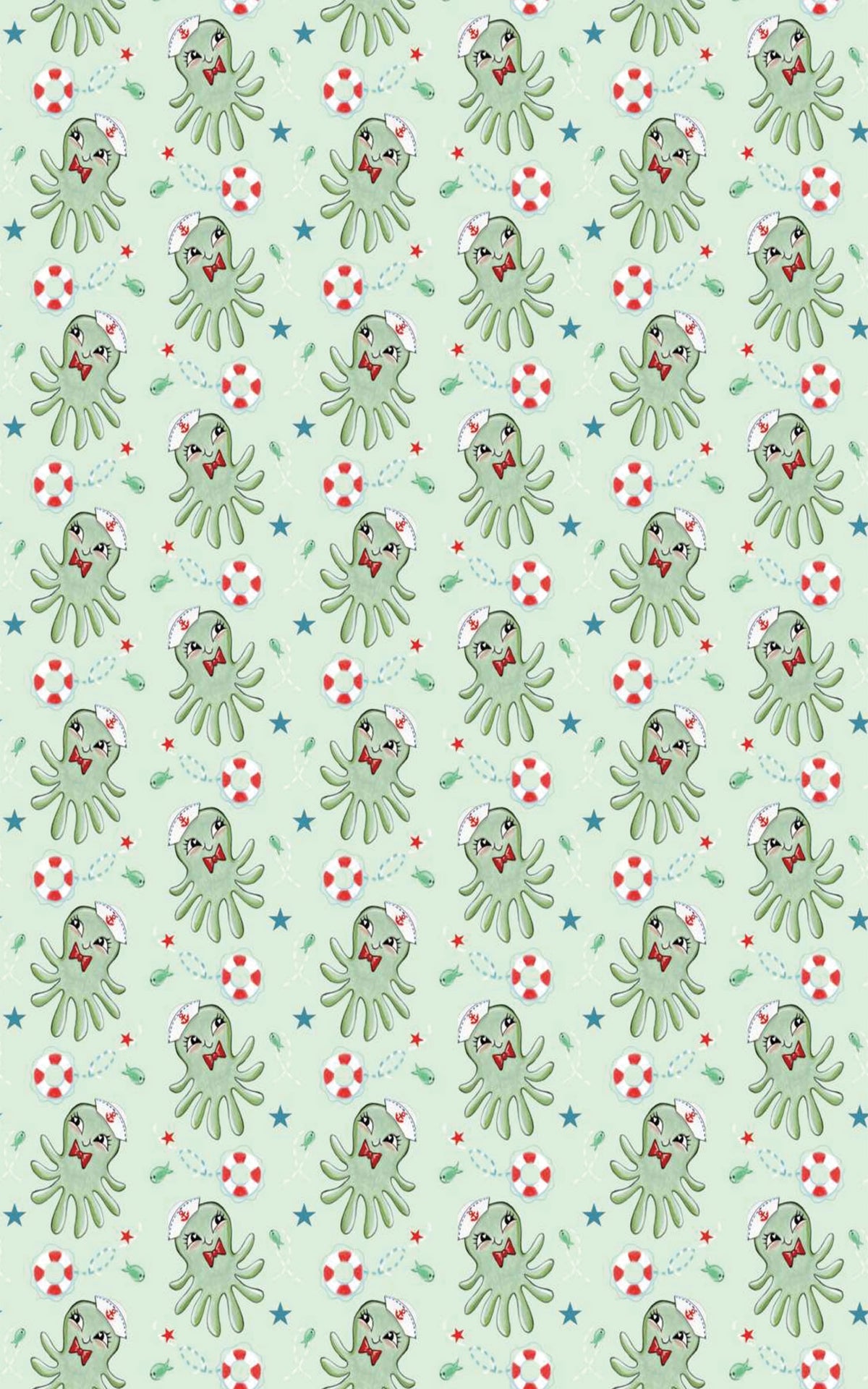 AHOY Wrapping Paper | Michelle Gilsey | Artist Corner