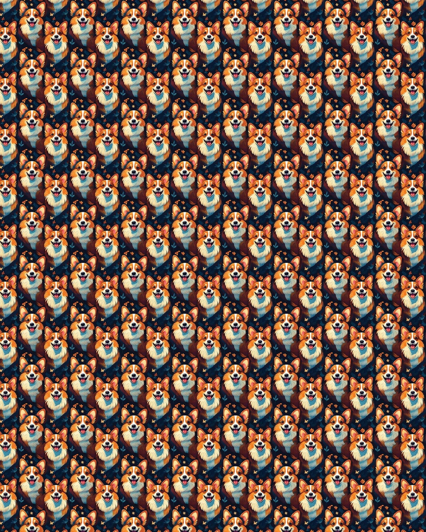Crown & Corgi Sherpa Blanket - London Penny Gift Wrap